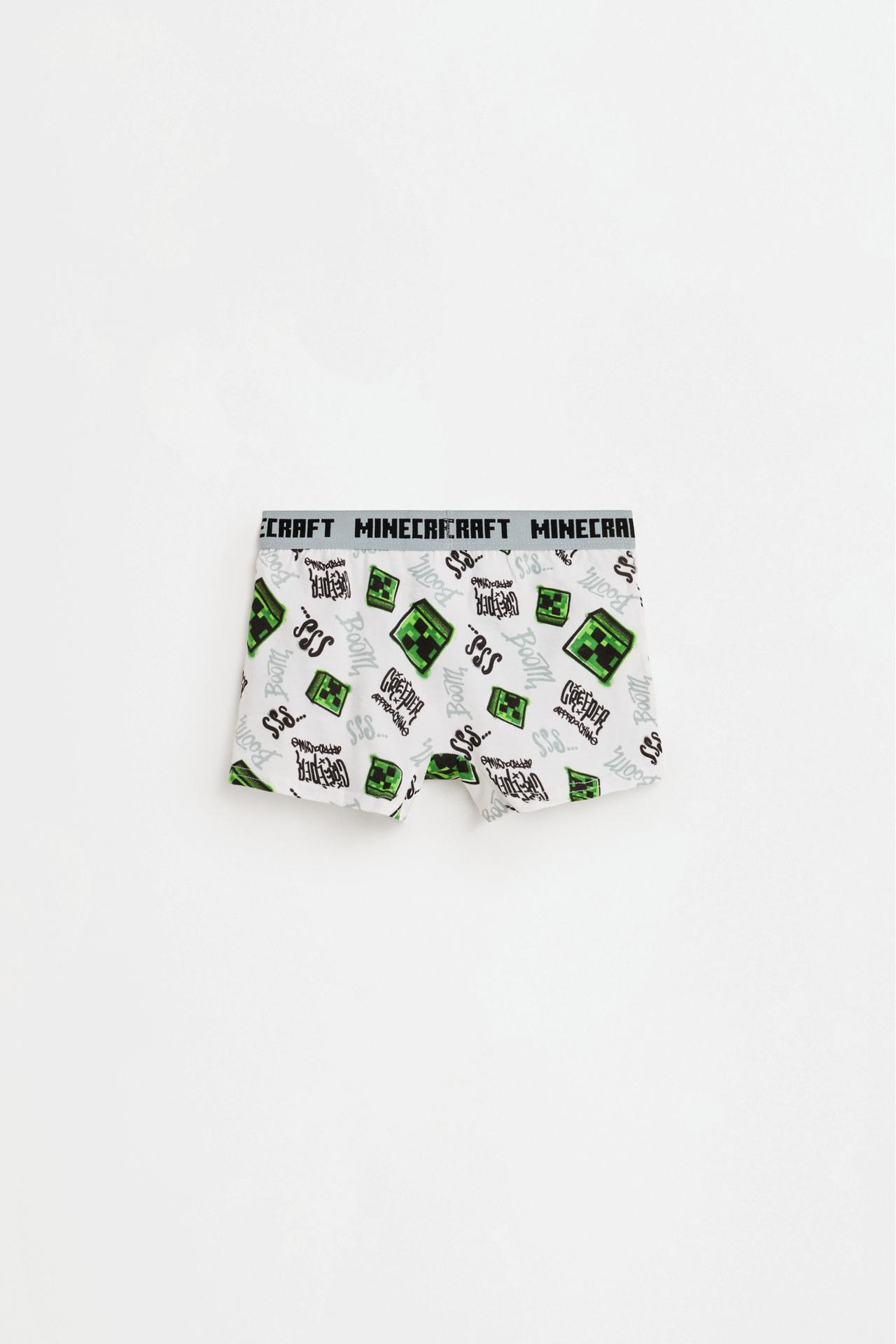Minecraft Boxer Briefs (3-Pack) — GREYISH GREEN