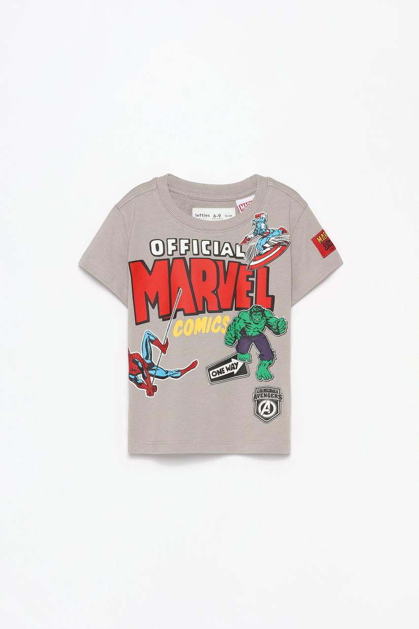 Cotton Tshirt Children's Avengers T Shirt Kid White Cotton T