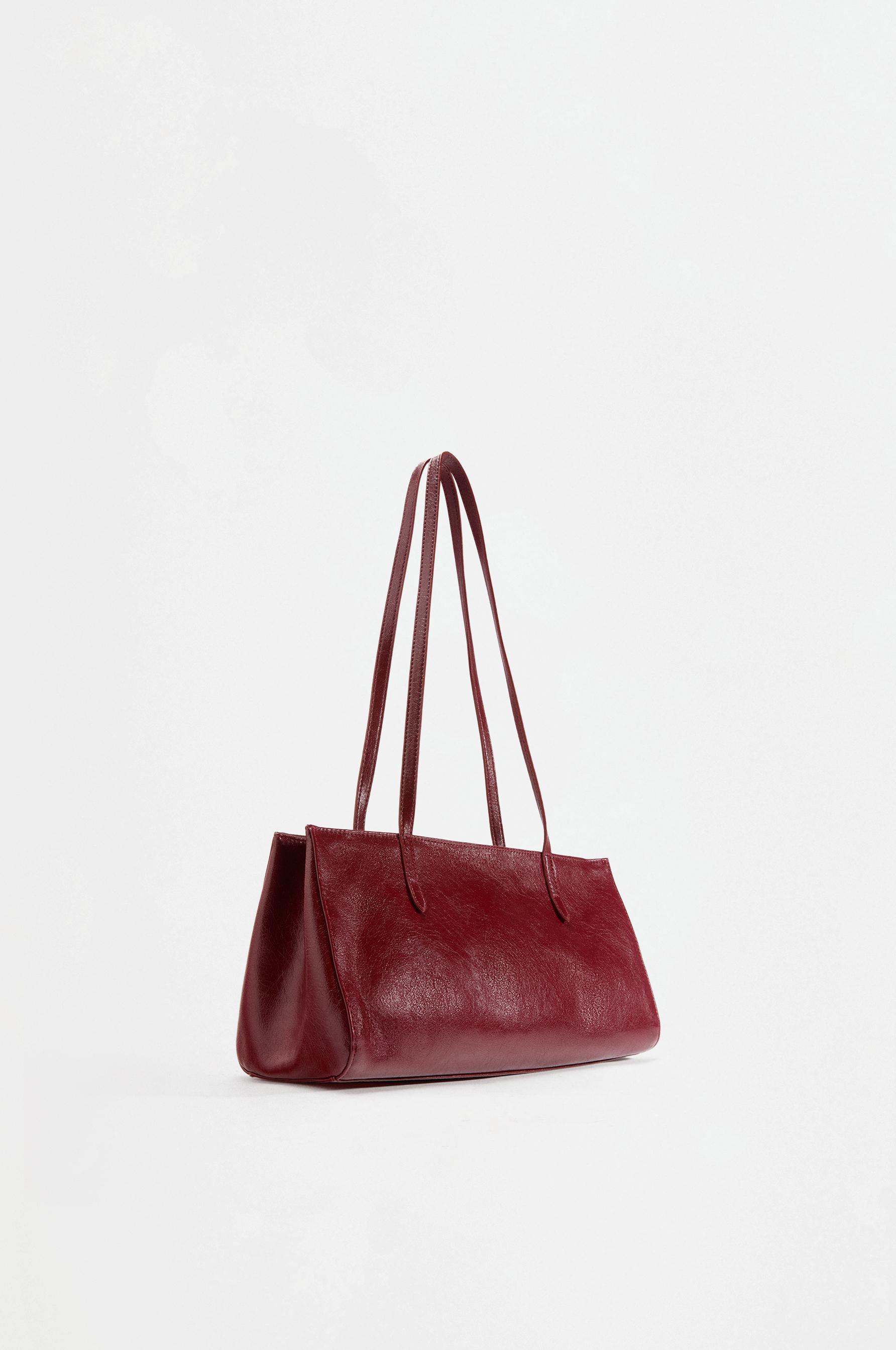 Shoulder bag — BURGUNDY