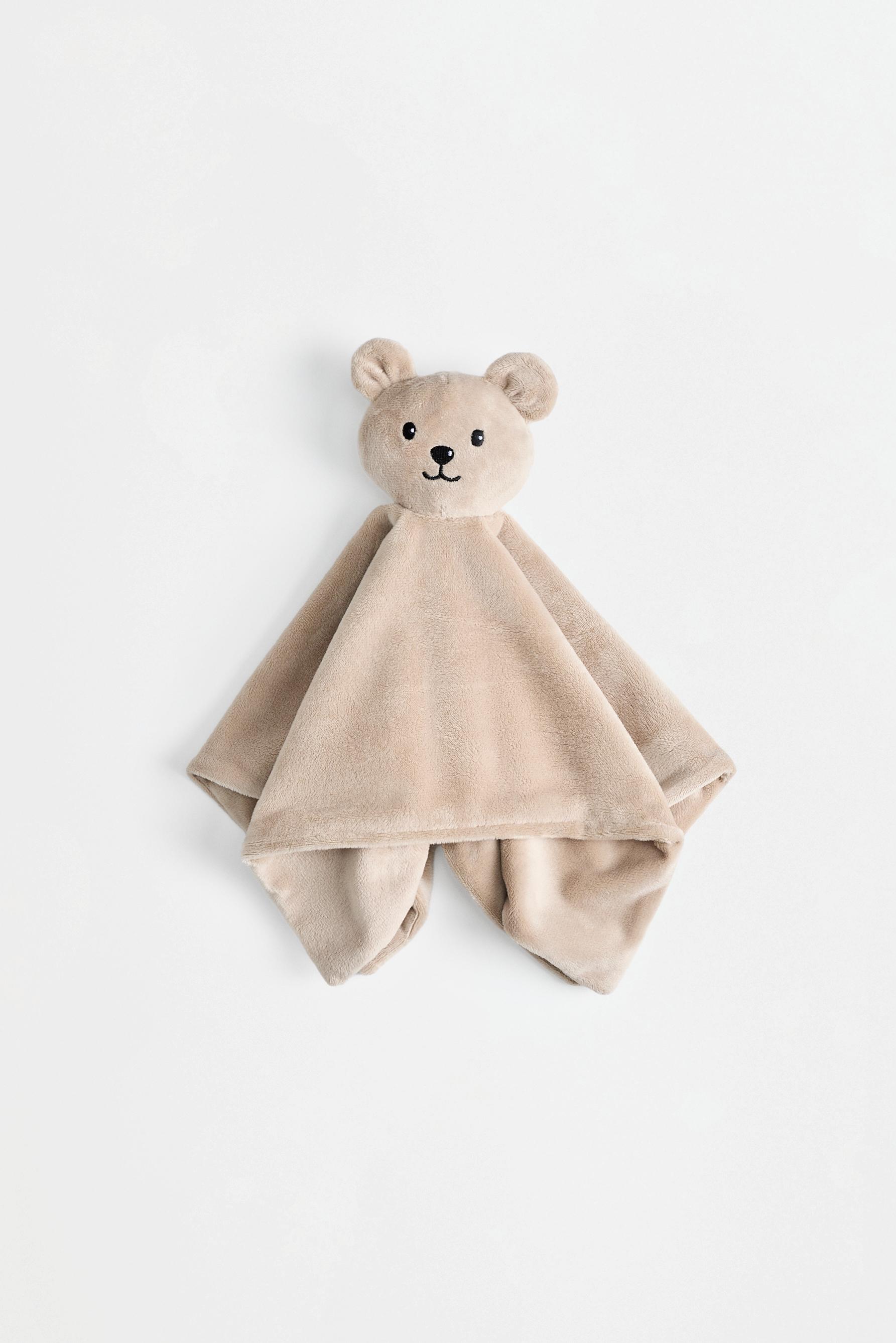 Fuzzy bear doudou — BEIGE