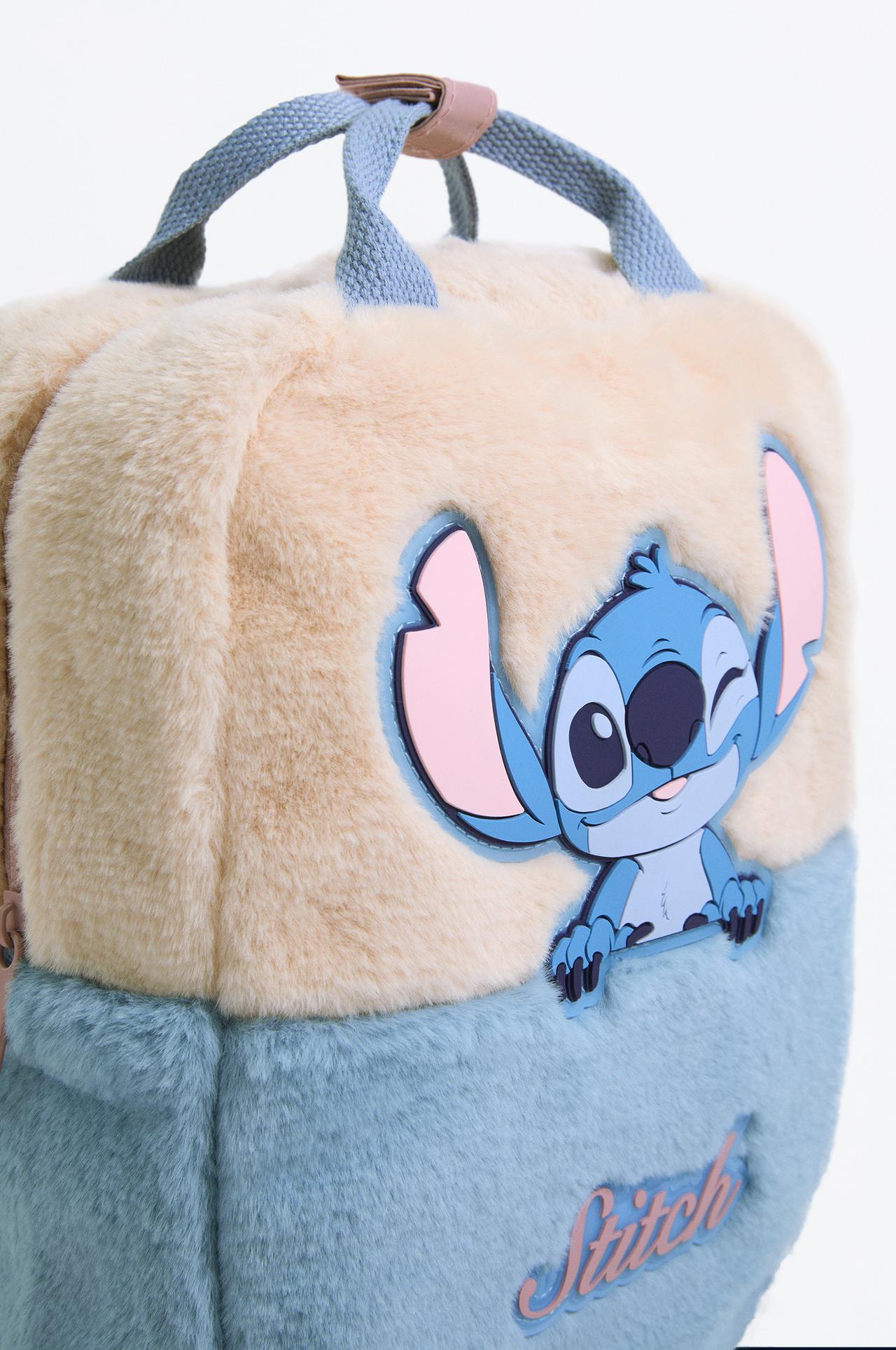 Lilo & Stitch ©Disney faux fur backpack — BLUE