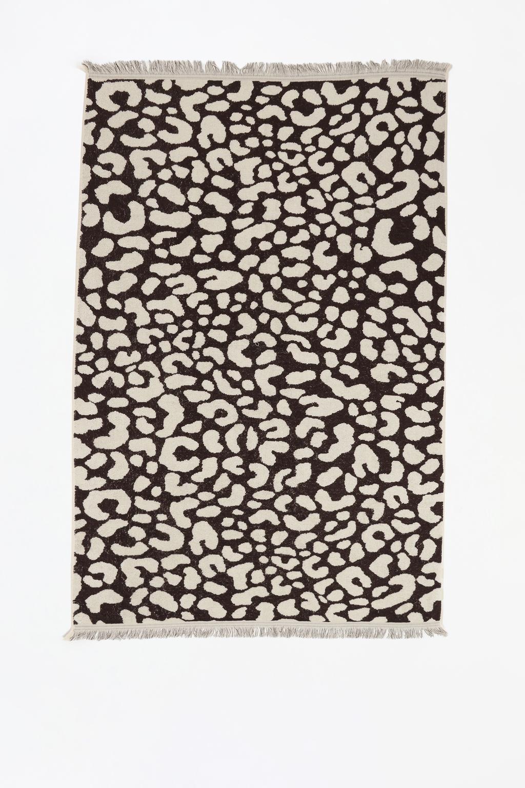 Animal print towel