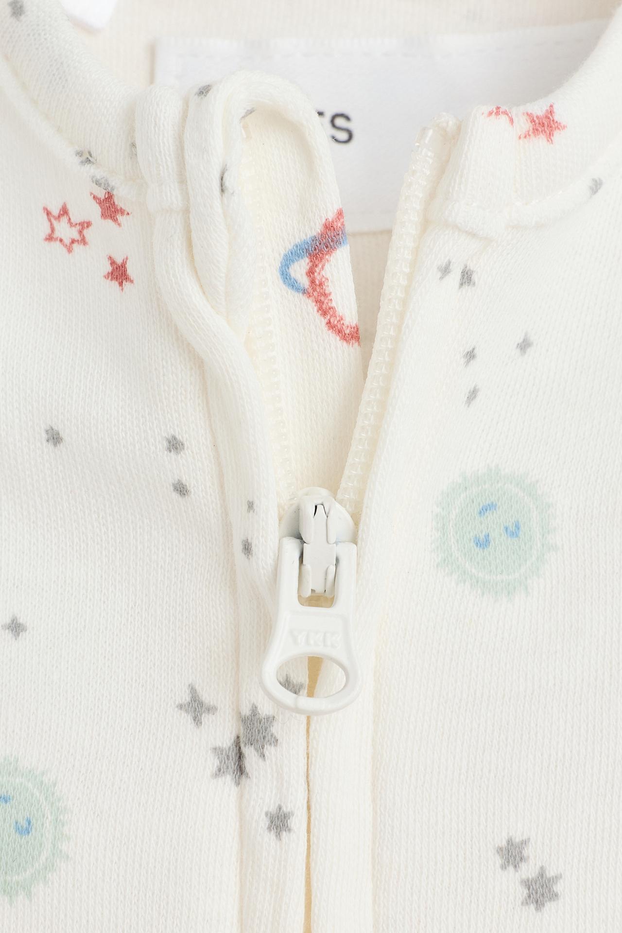 Interlock sleepsuit — WATER GREEN