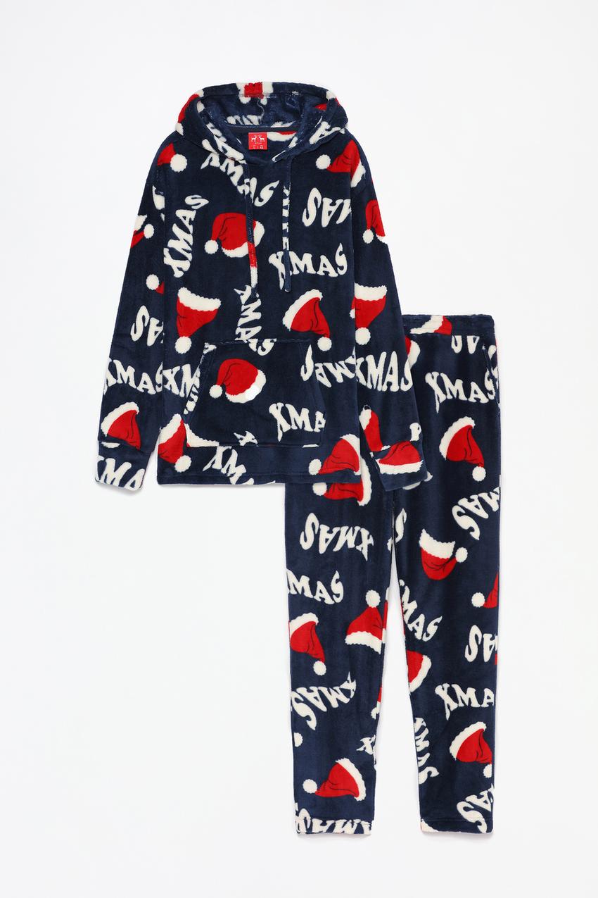 Pijamas Navideñas Pijamas De Hombre Chistosas Pijama Familiar Full