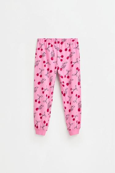 Long printed pyjamas — BUBBLEGUM PINK 3