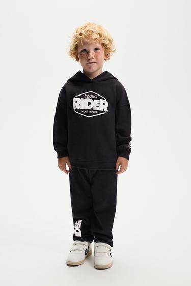Printed Joggers — MEDIUM GREY 1