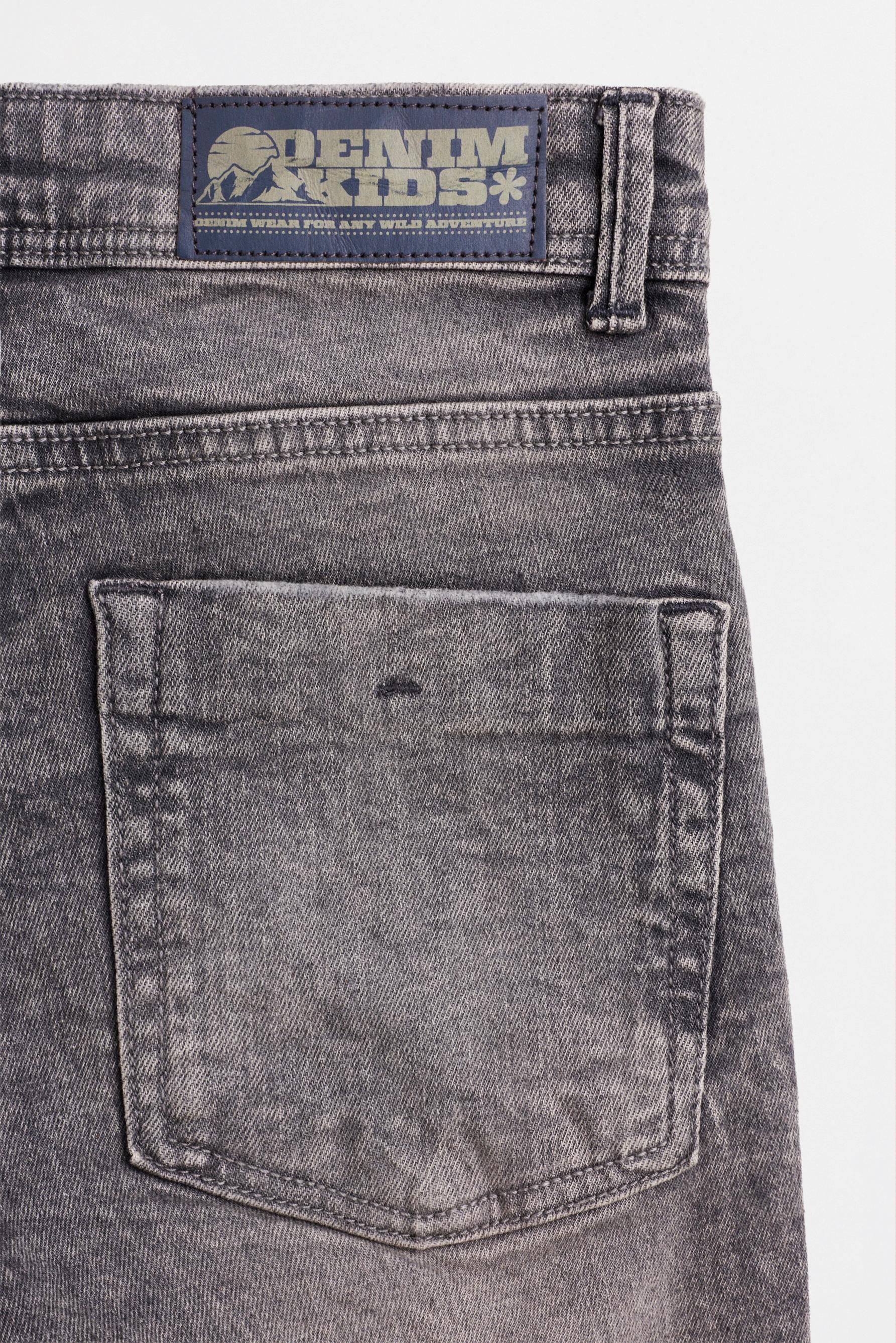Faded skinny jeans — MEDIUM GREY