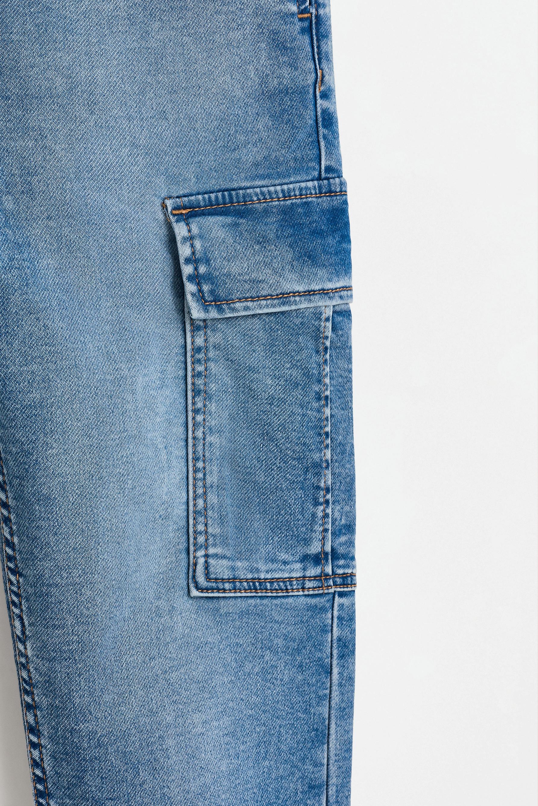 Cargo jogger jeans — INDIGO