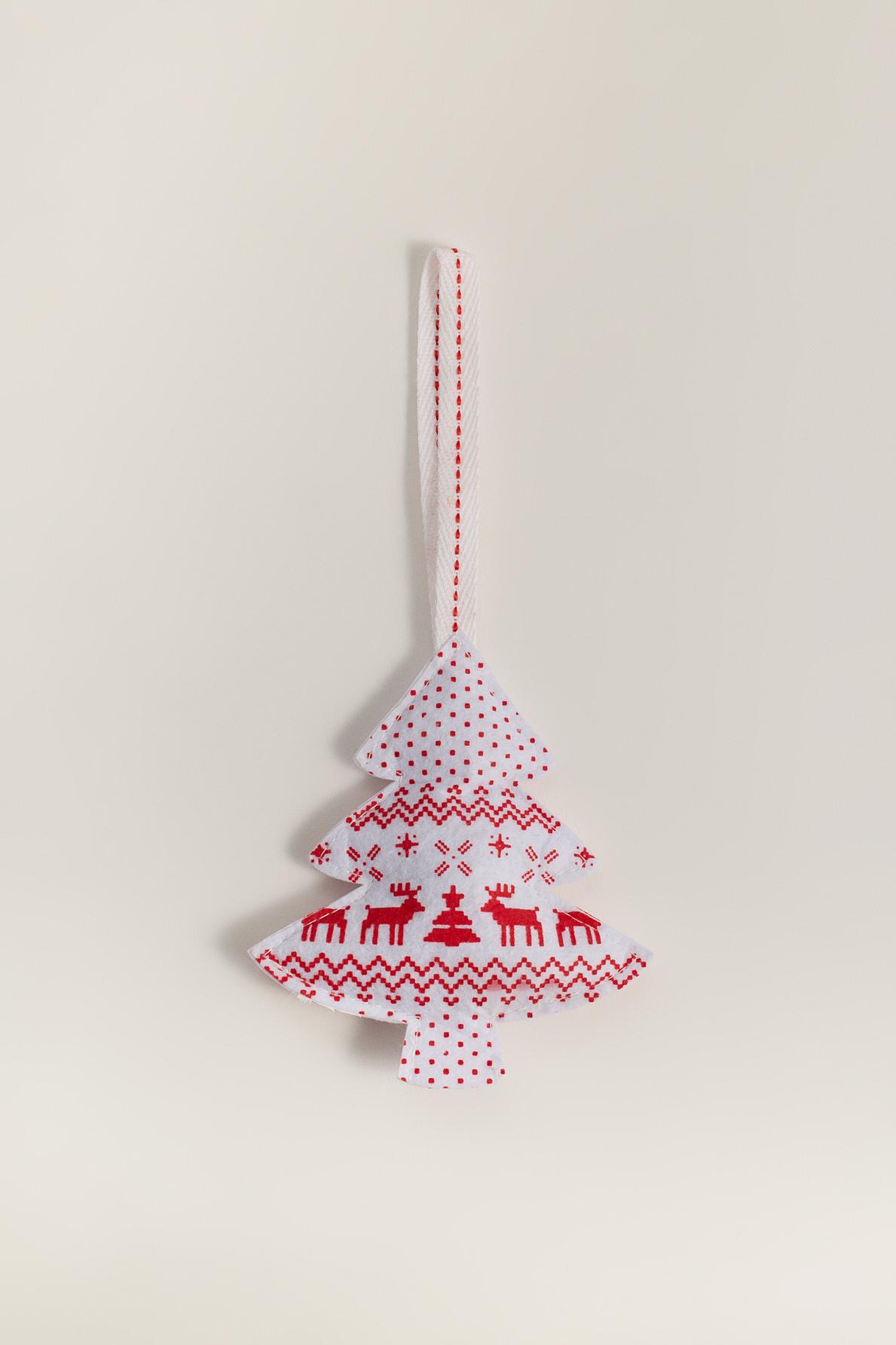 Enfeite de árvore de pinheiro 11,5cm