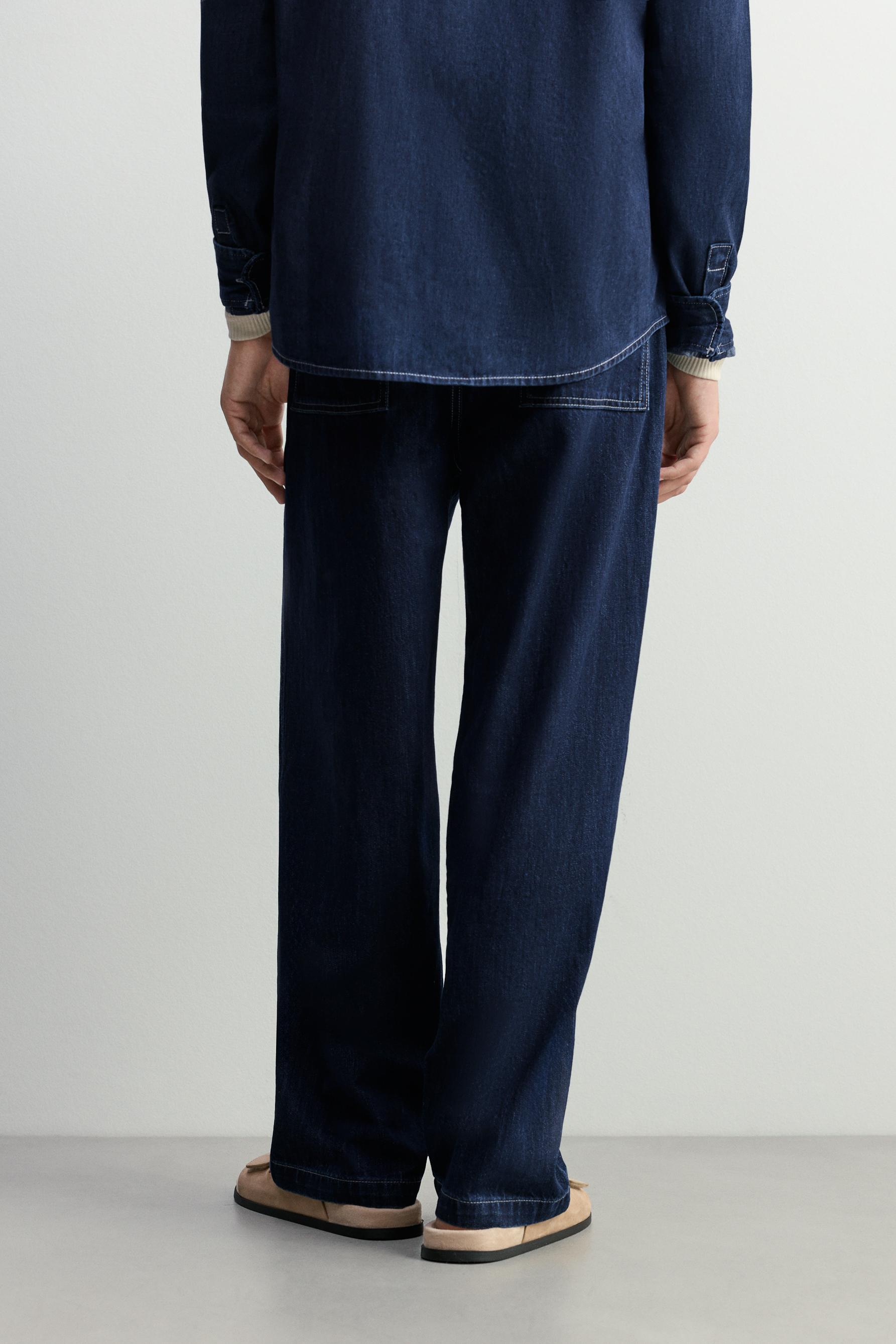 Baggy jogger jeans — BLUE