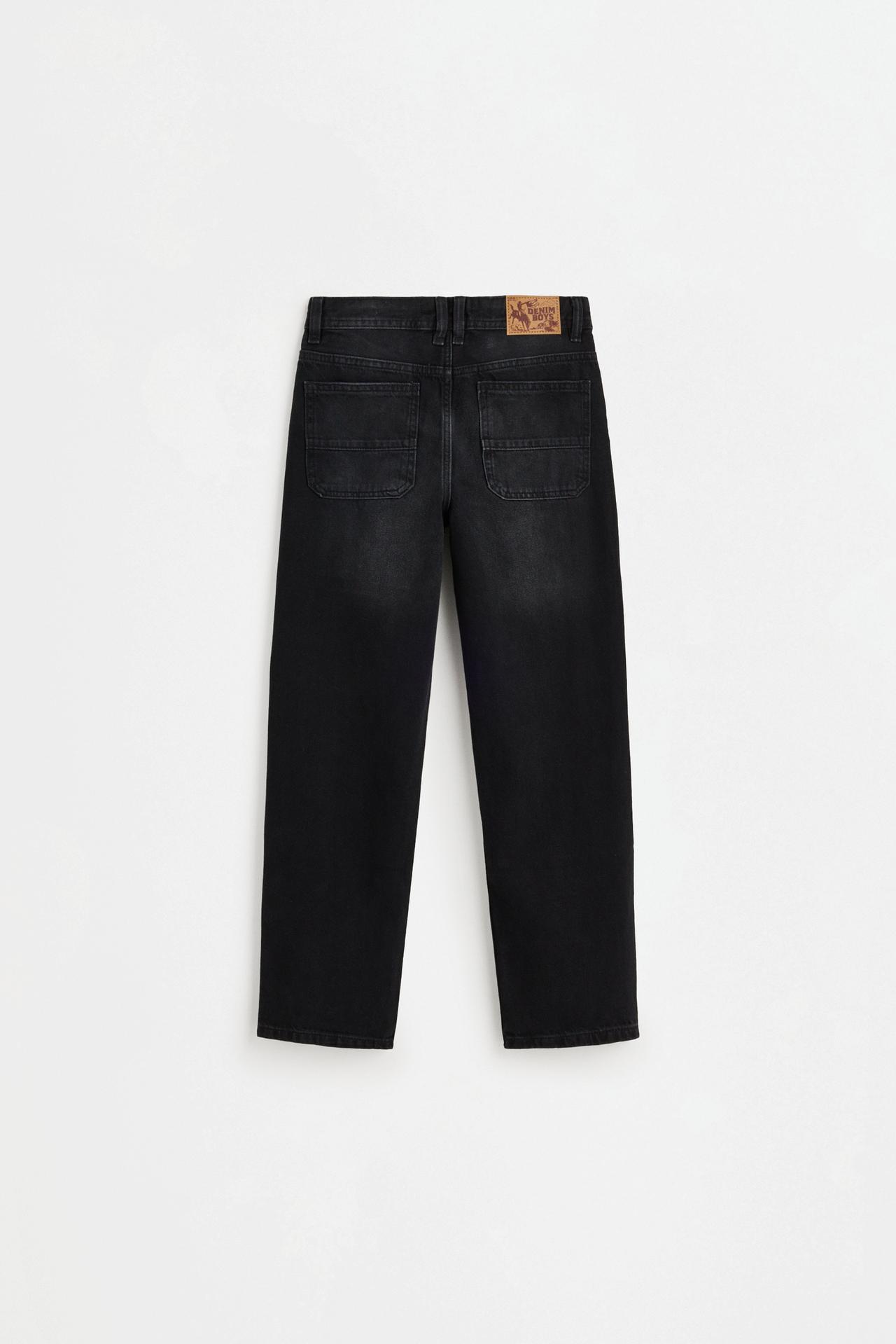 Relaxed fit jeans — BLACK