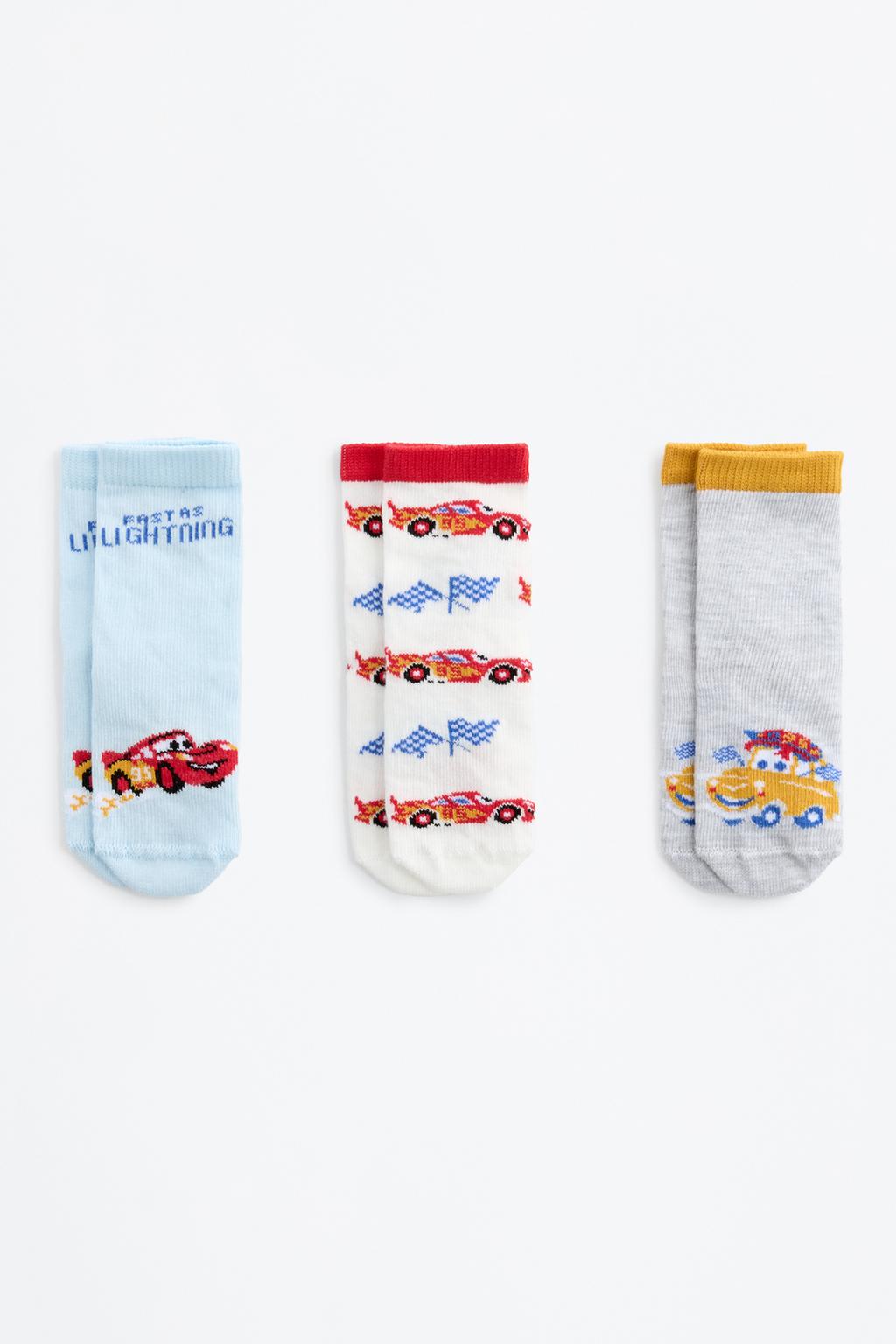 Pack 3 calcetines largos Cars ©Disney