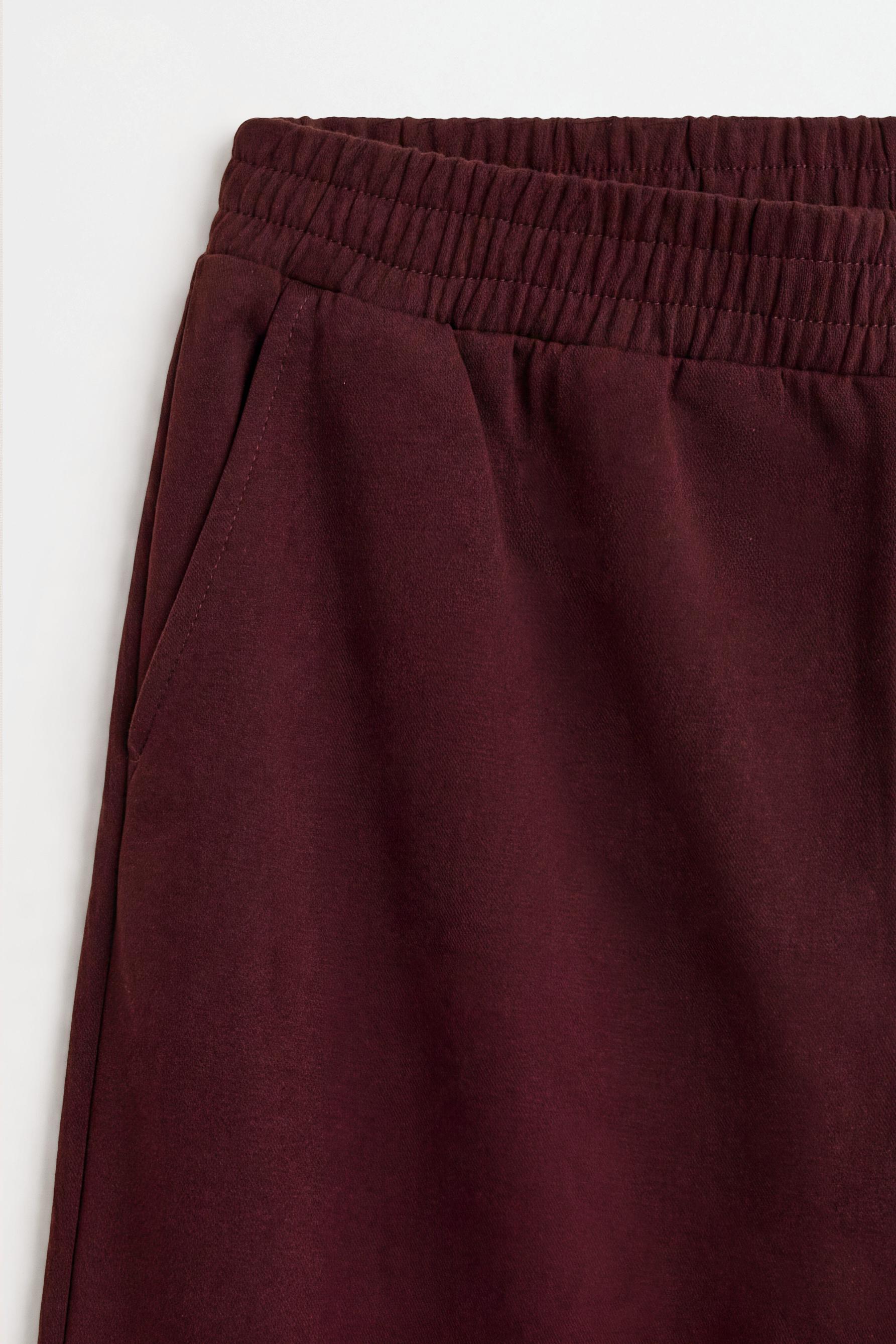 Culotte joggers — DARK BROWN
