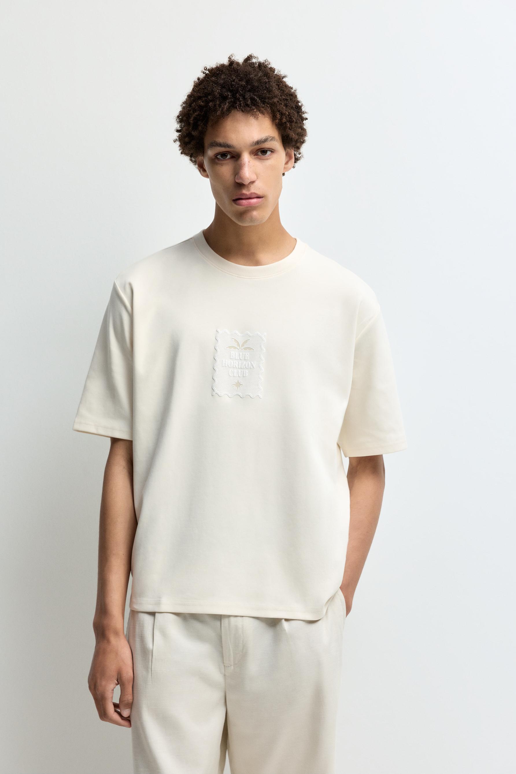 Back print T-shirt — BUTTER