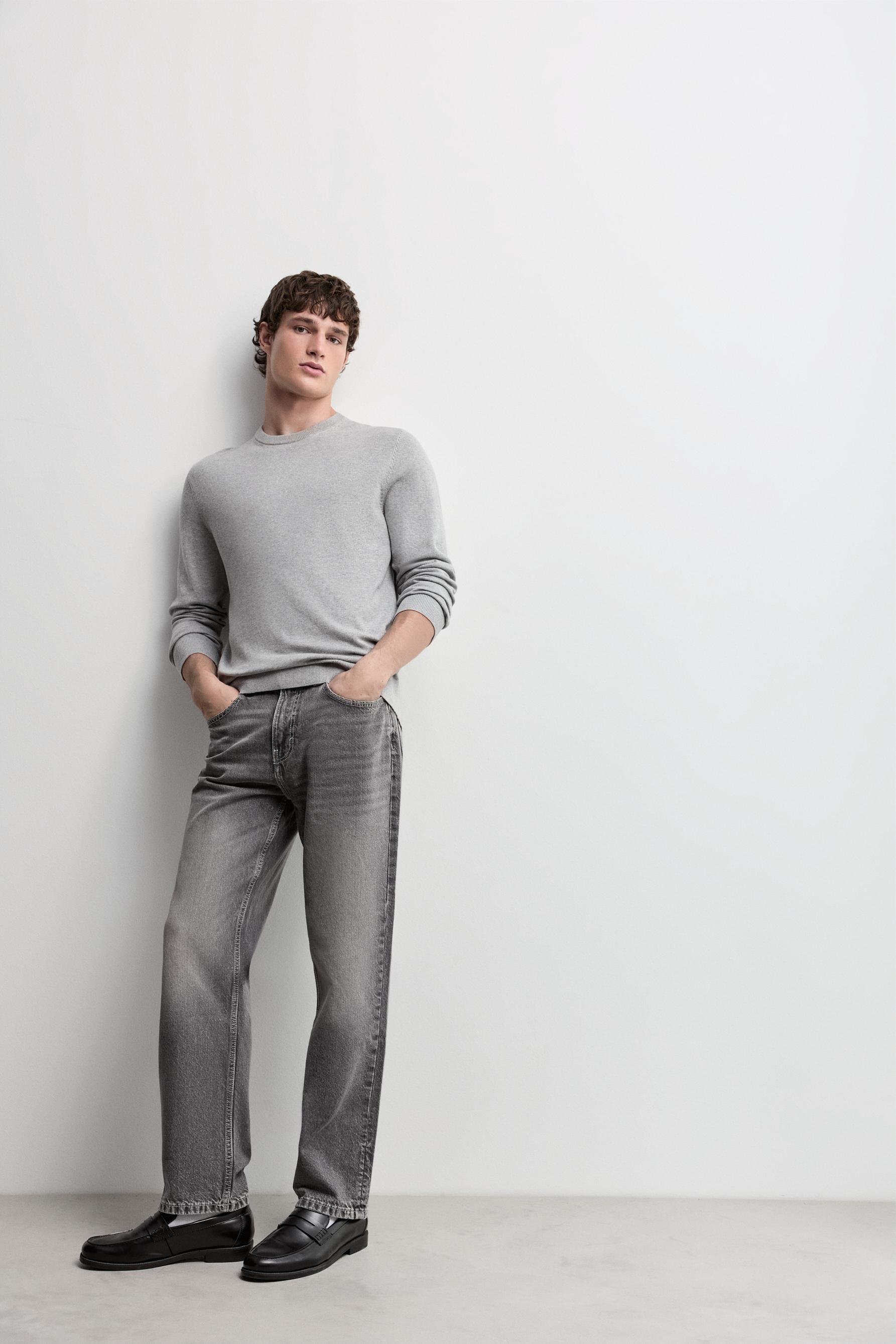 Straight jeans — PALE GREY