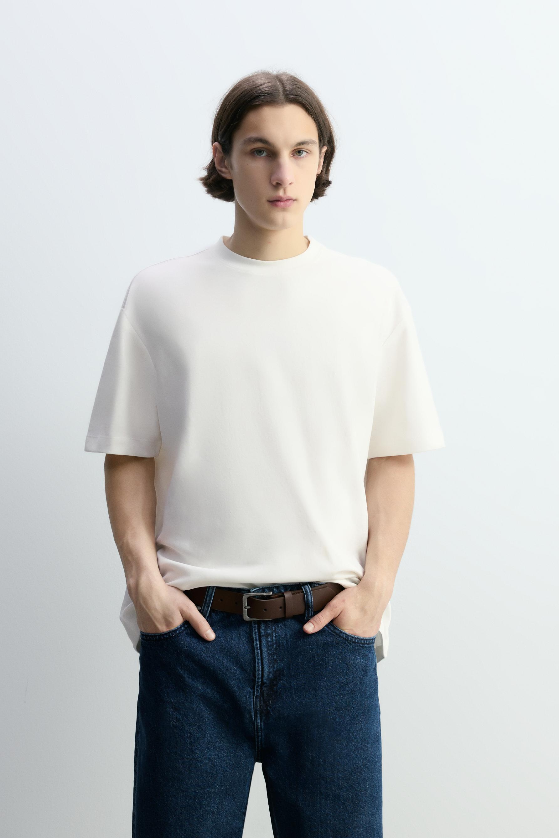 Soft Interlock T-shirt — WHITE