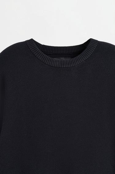 Soft knit sweater — BLACK 2