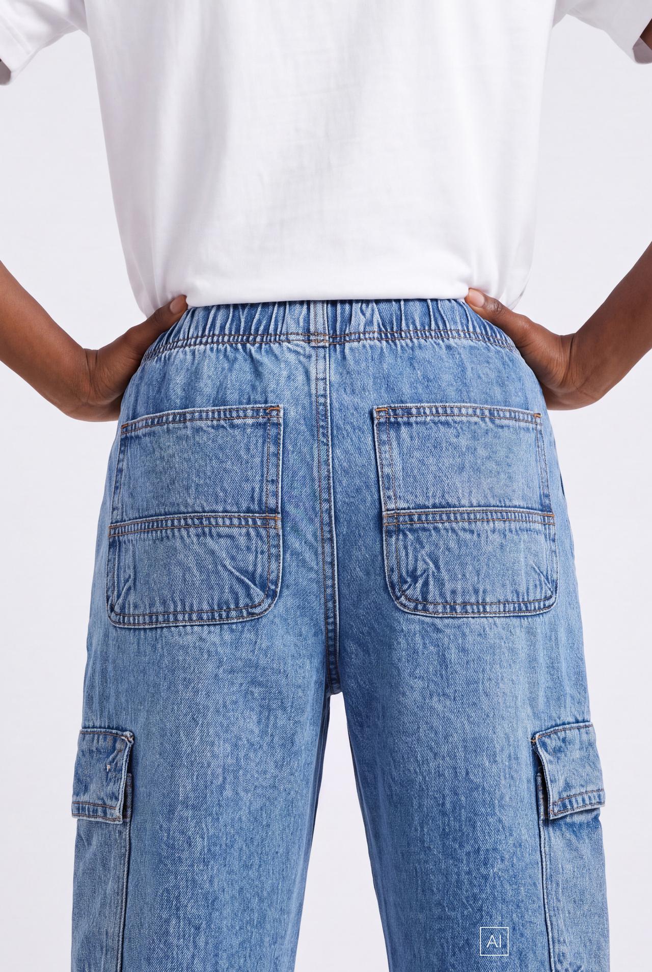 Cargo joggers — INDIGO