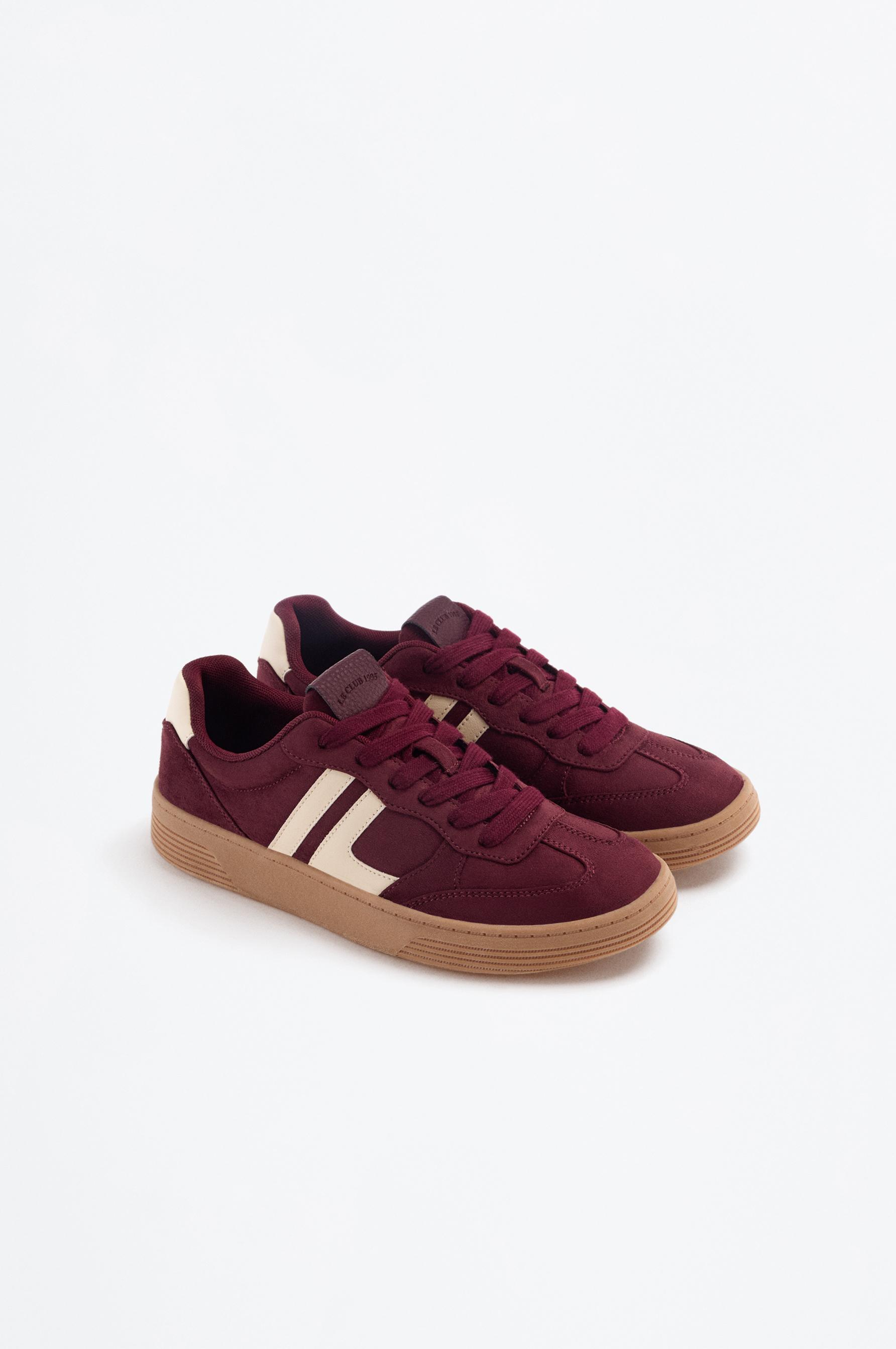 Lefties Lefties Bordo Retro detaylı spor ayakkabı Lefties'te! Bordo - 3. görsel