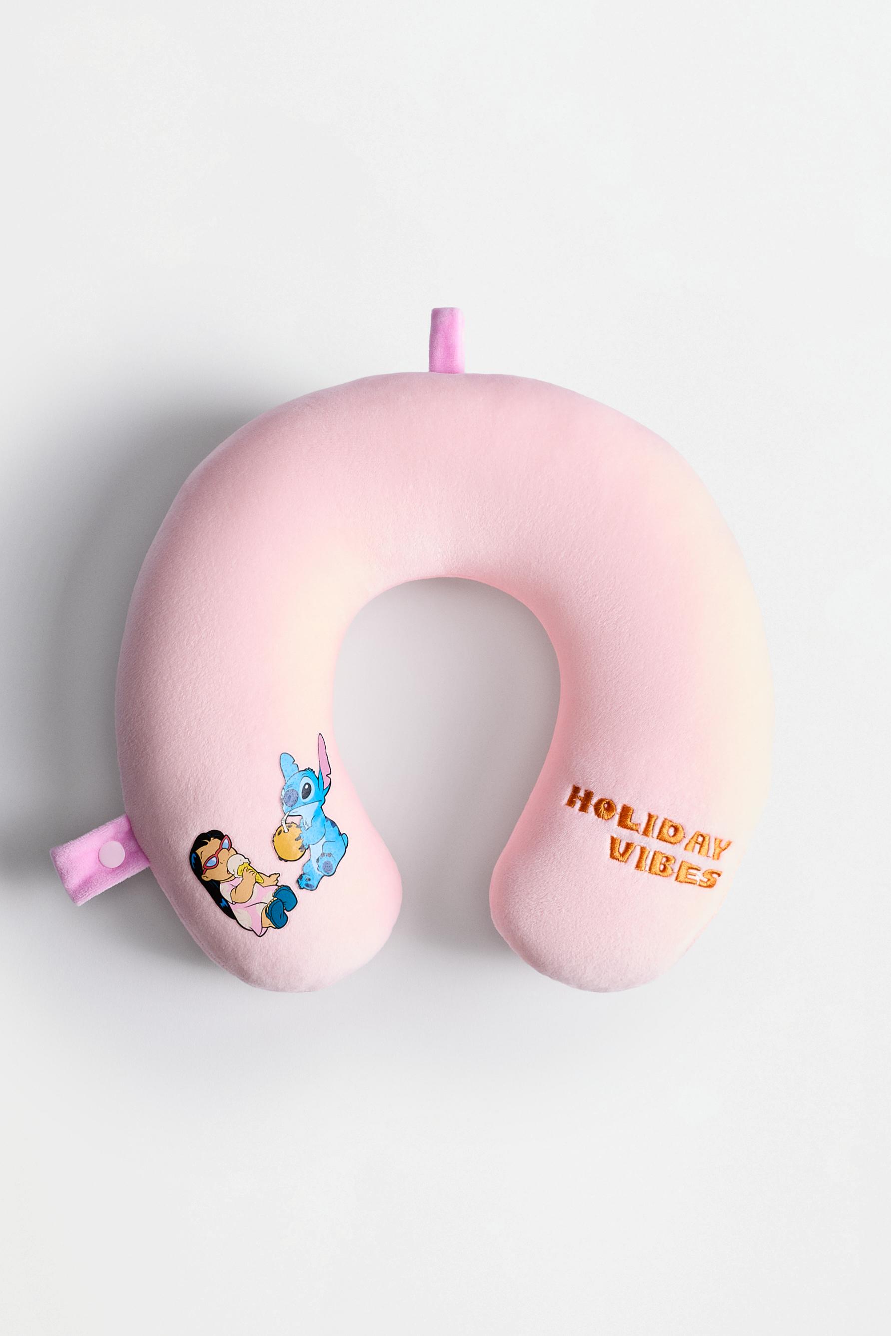 Lilo & Stitch ©Disney travel pillow — ORANGE TONES