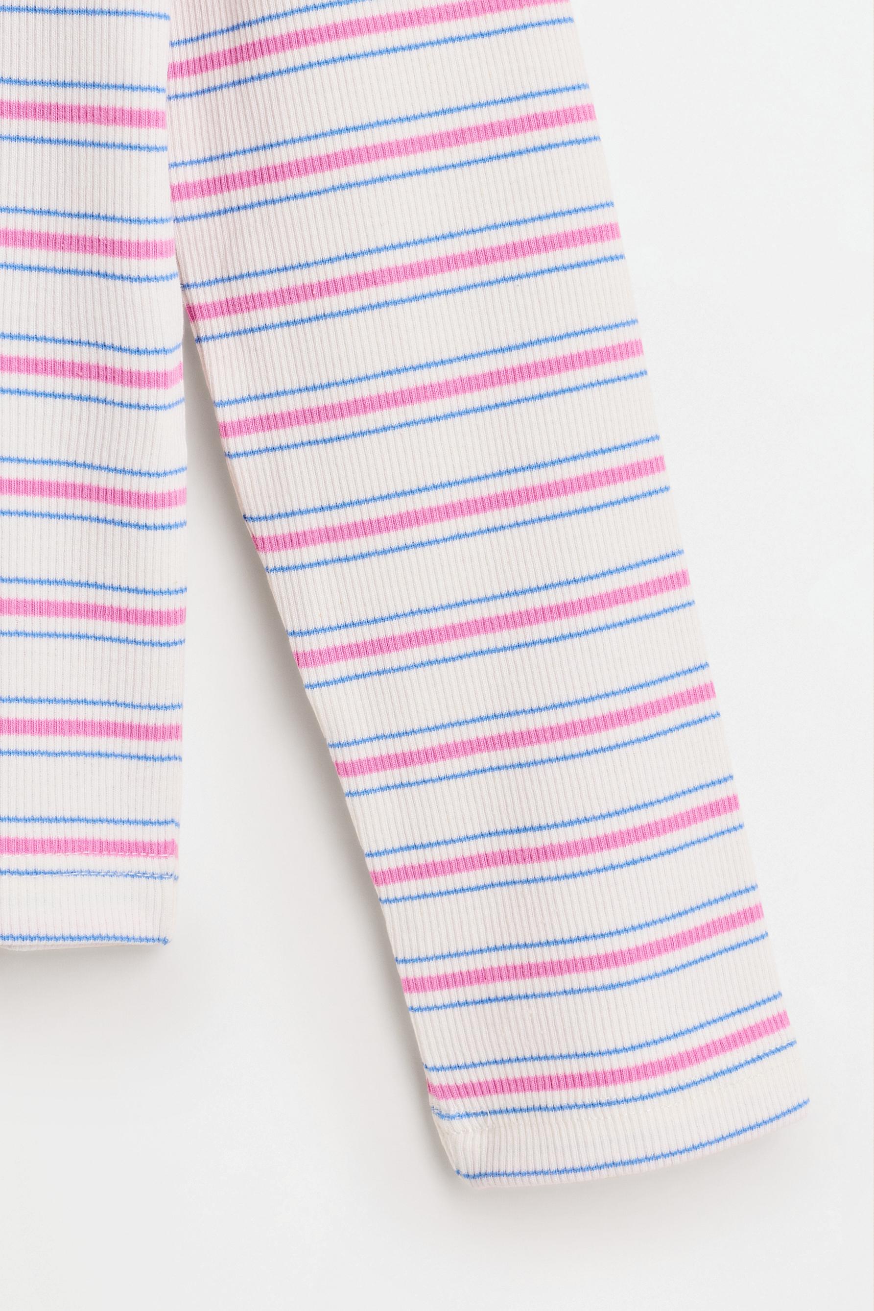 Ribbed T-shirt — STRAWBERRY