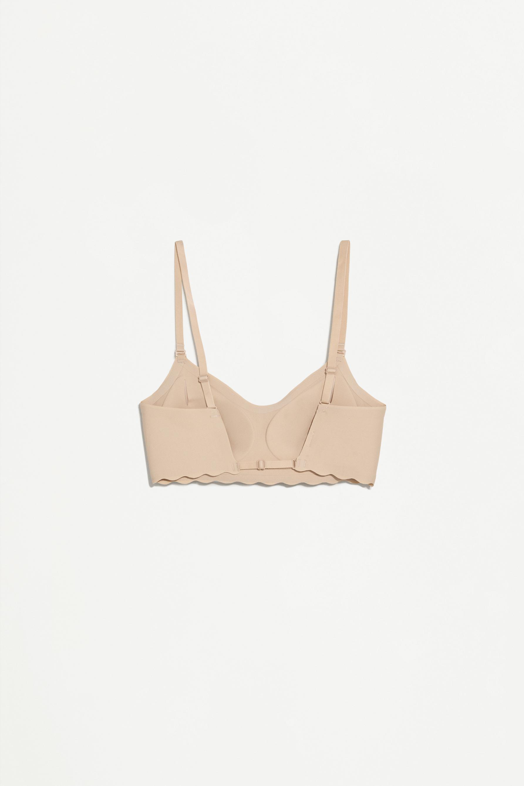 Multi-way low-back bra — ECRU