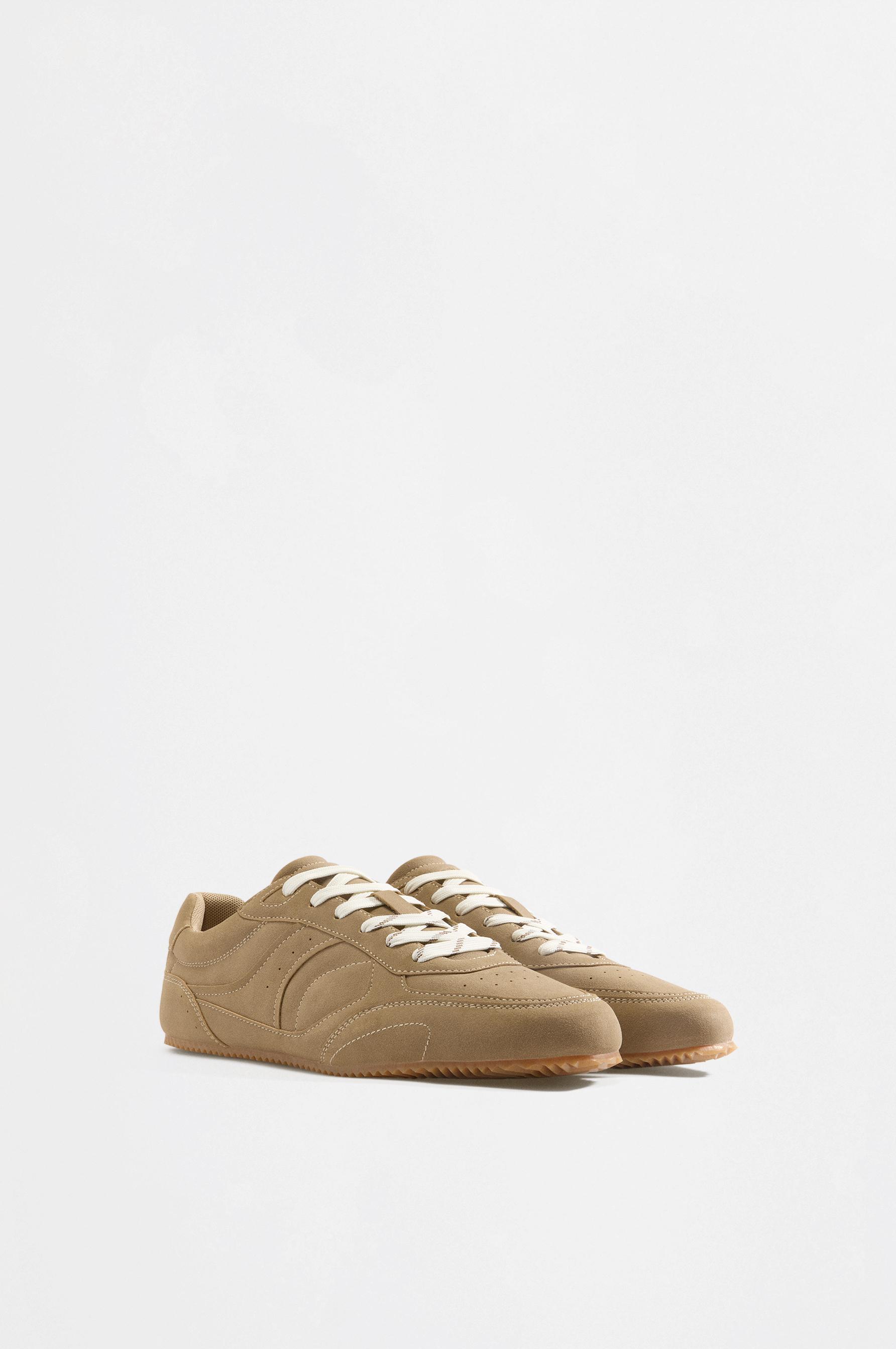 Thin-soled slippers — BEIGE