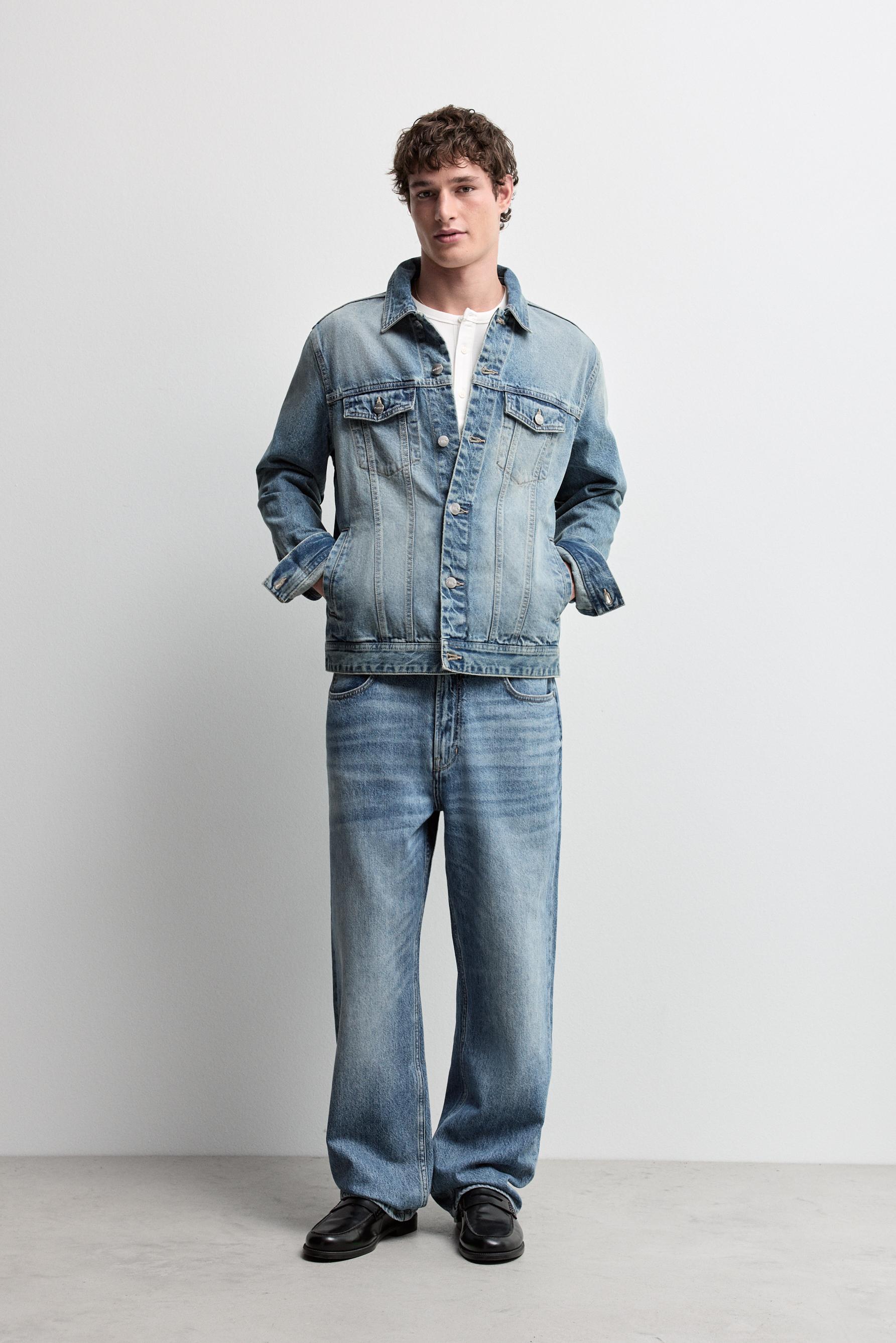 Basic denim jacket — INDIGO