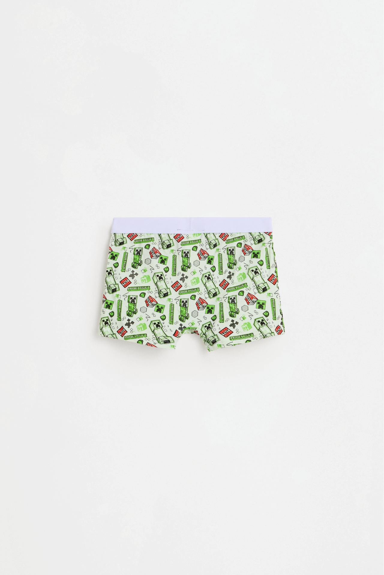 Minecraft boxer briefs (3-pack) — PALE GREY