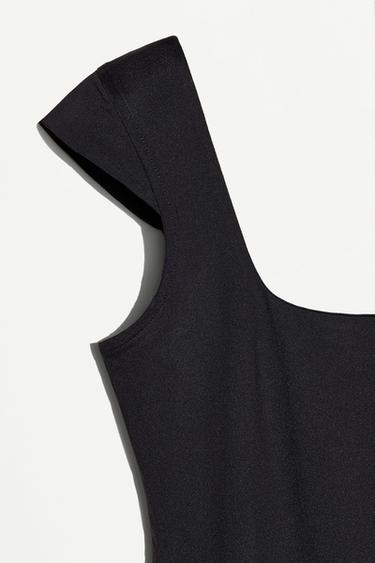 Short sleeve polyamide bodysuit — BLACK 7