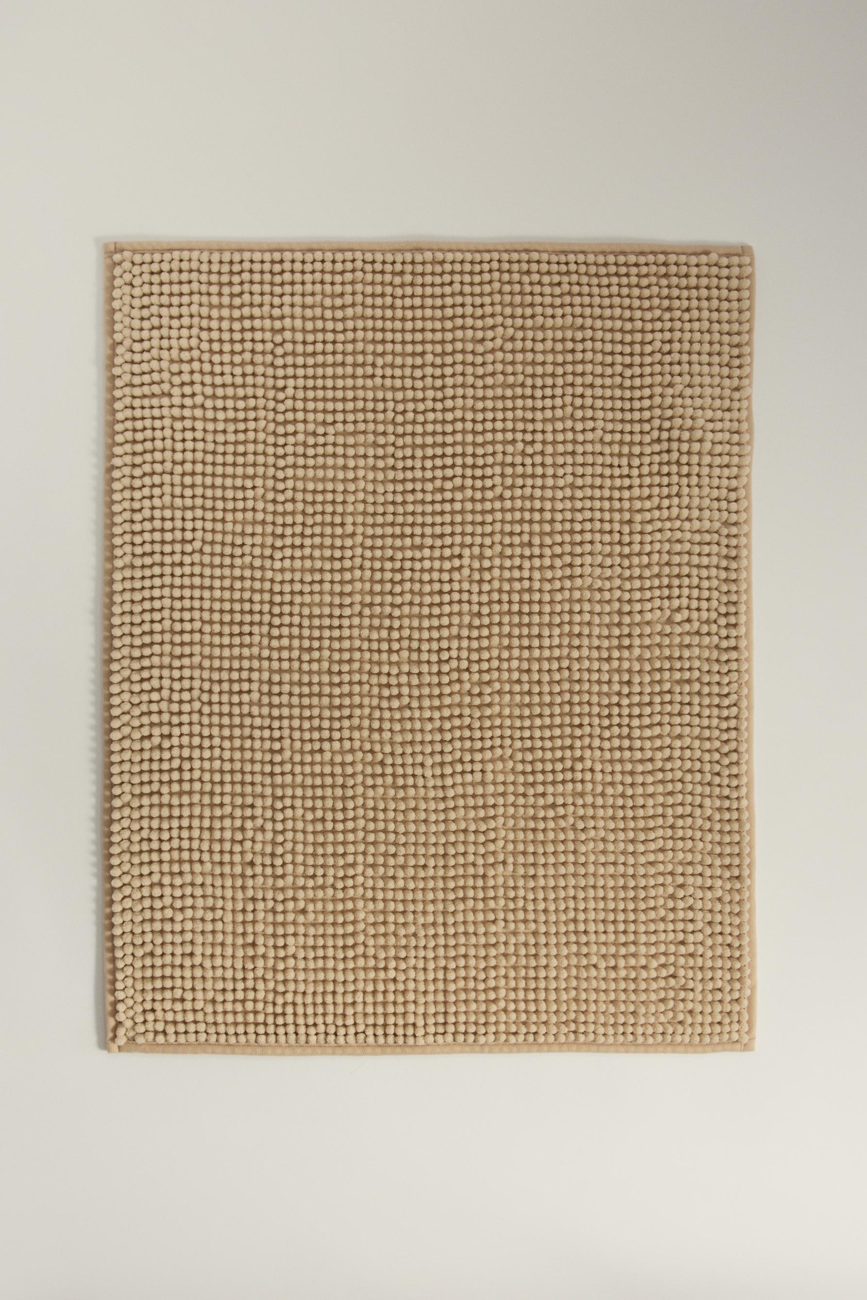 Alfombra de baño bucle 70 x 50