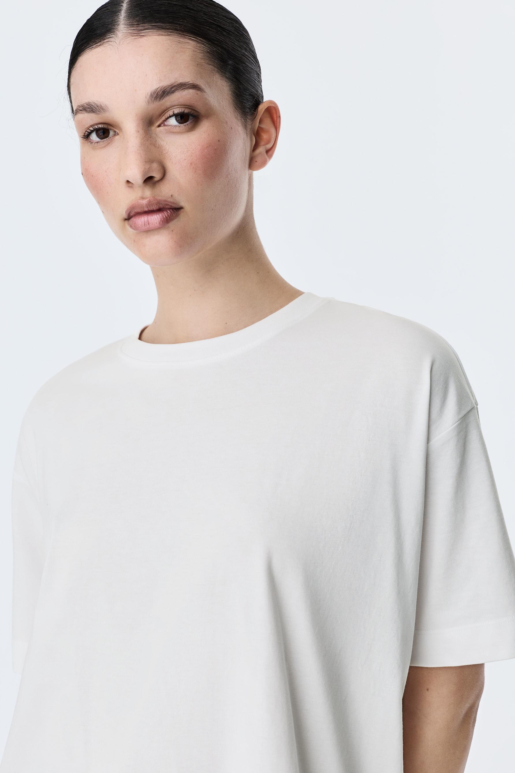Oversize T-shirt — WHITE