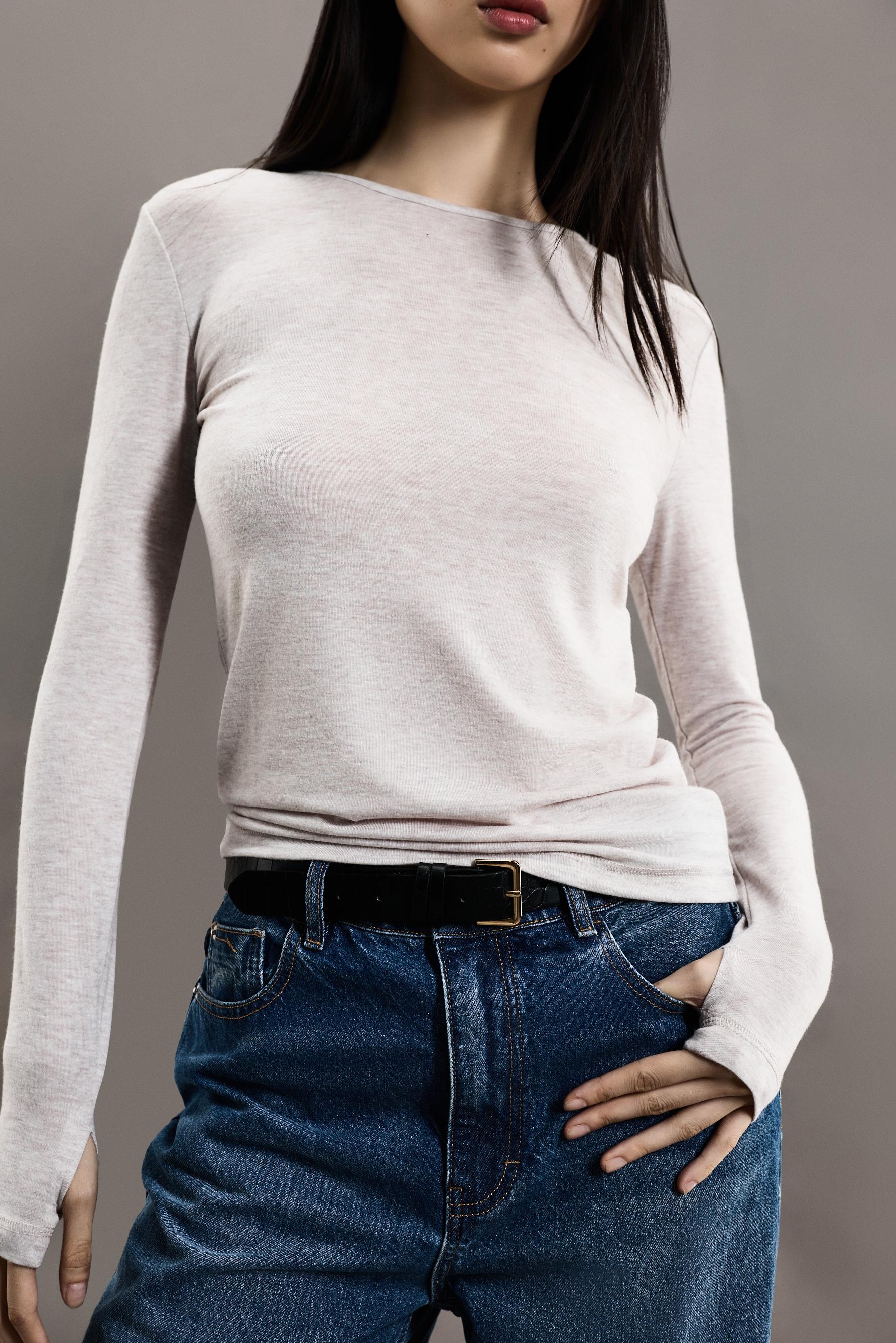 LIGHT WEIGHT Thermal T-shirt (-4ºC to 9ºC) — ECRU