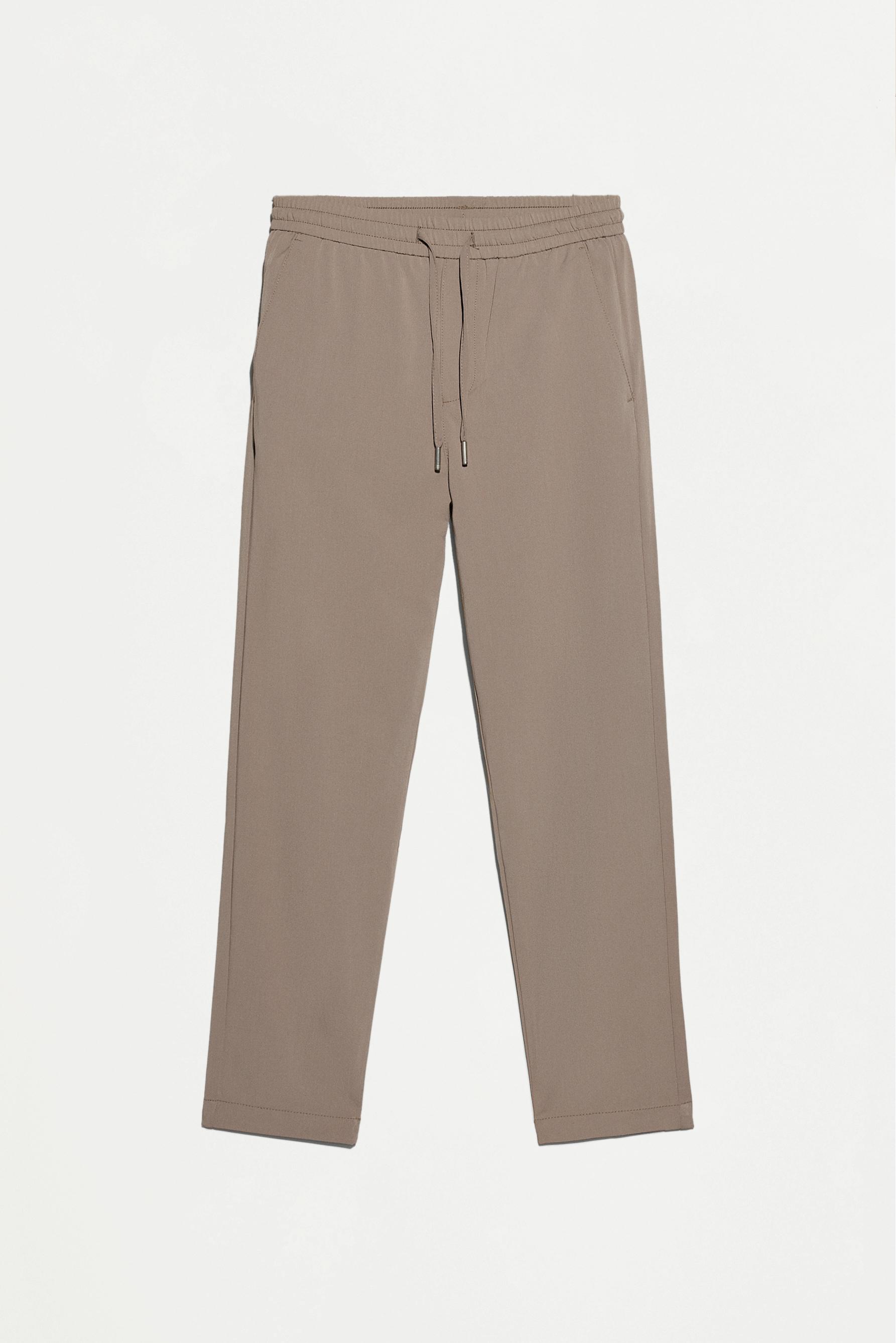 Tailored jogger trousers — SAND
