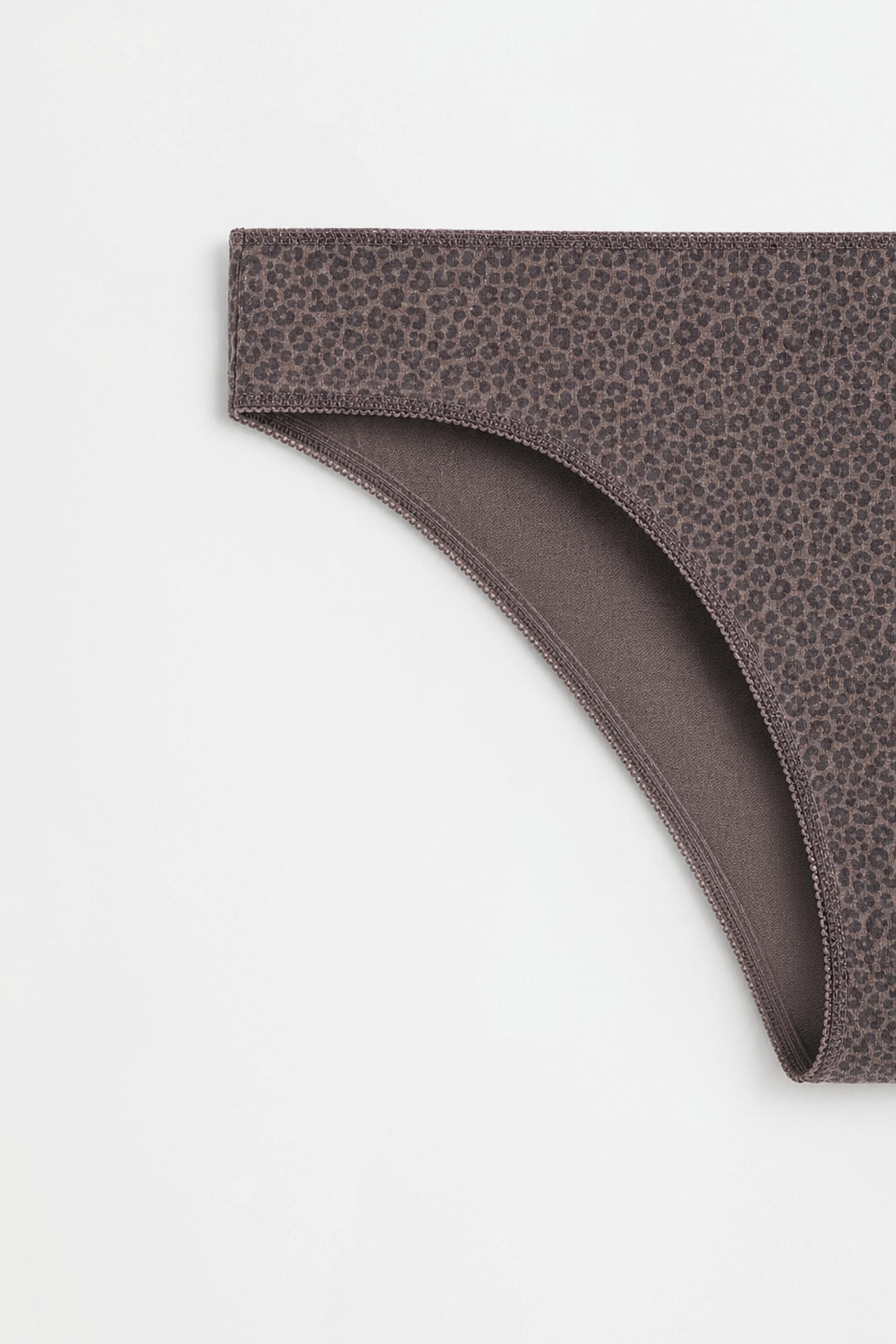 7-pack of Brazilian briefs — BROWN