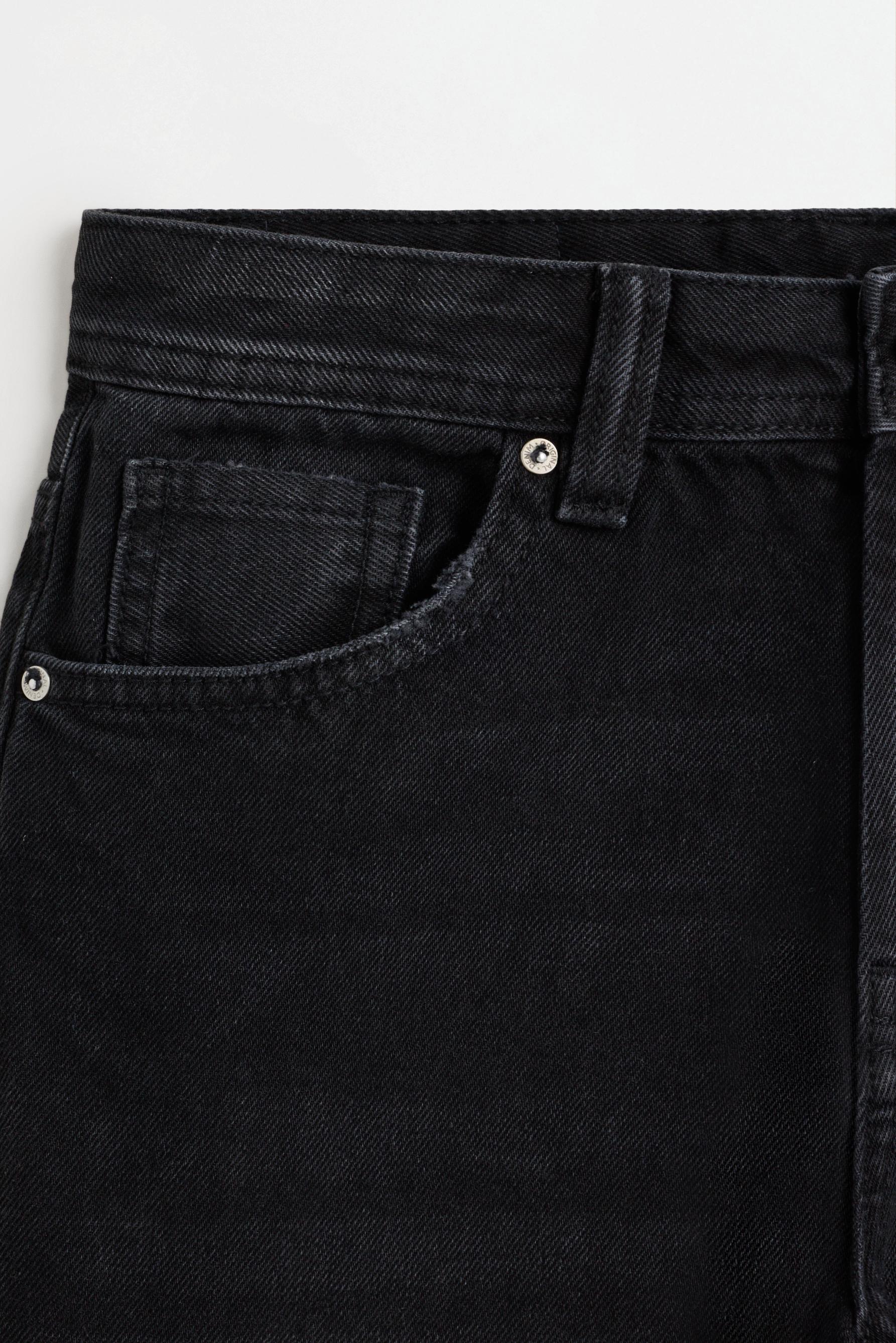 Relaxed fit jeans — BLACK
