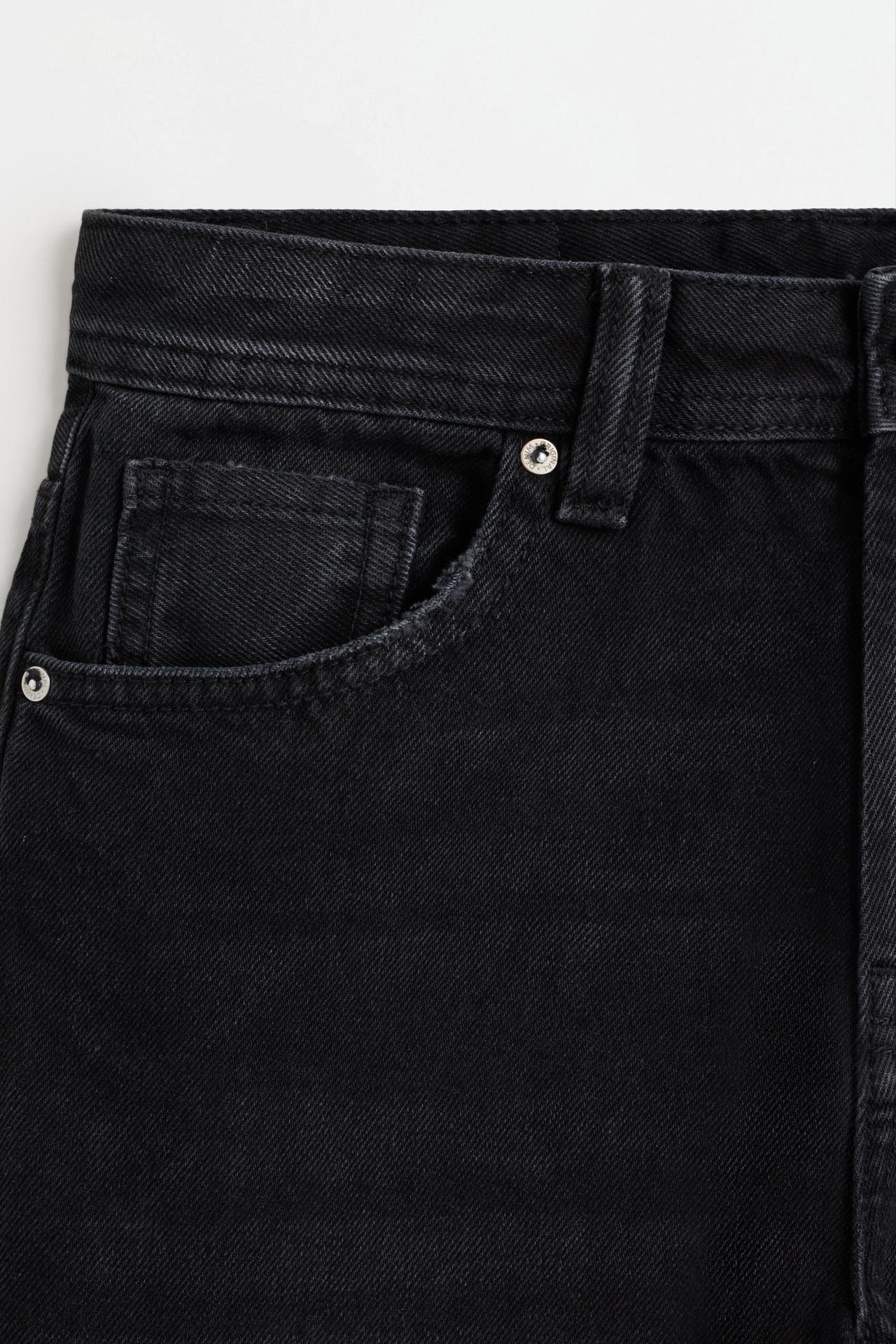 Relaxed fit jeans — BLACK