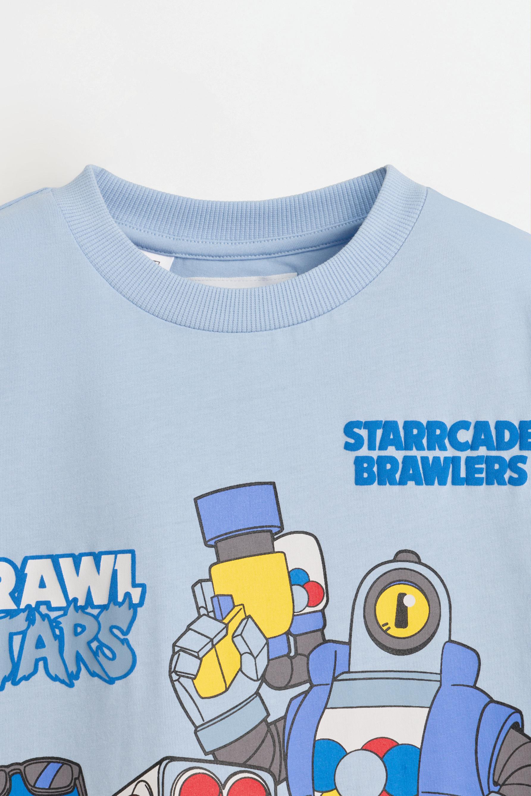 Brawl Stars ©Supercell Oy T-shirt — PALE BLUE
