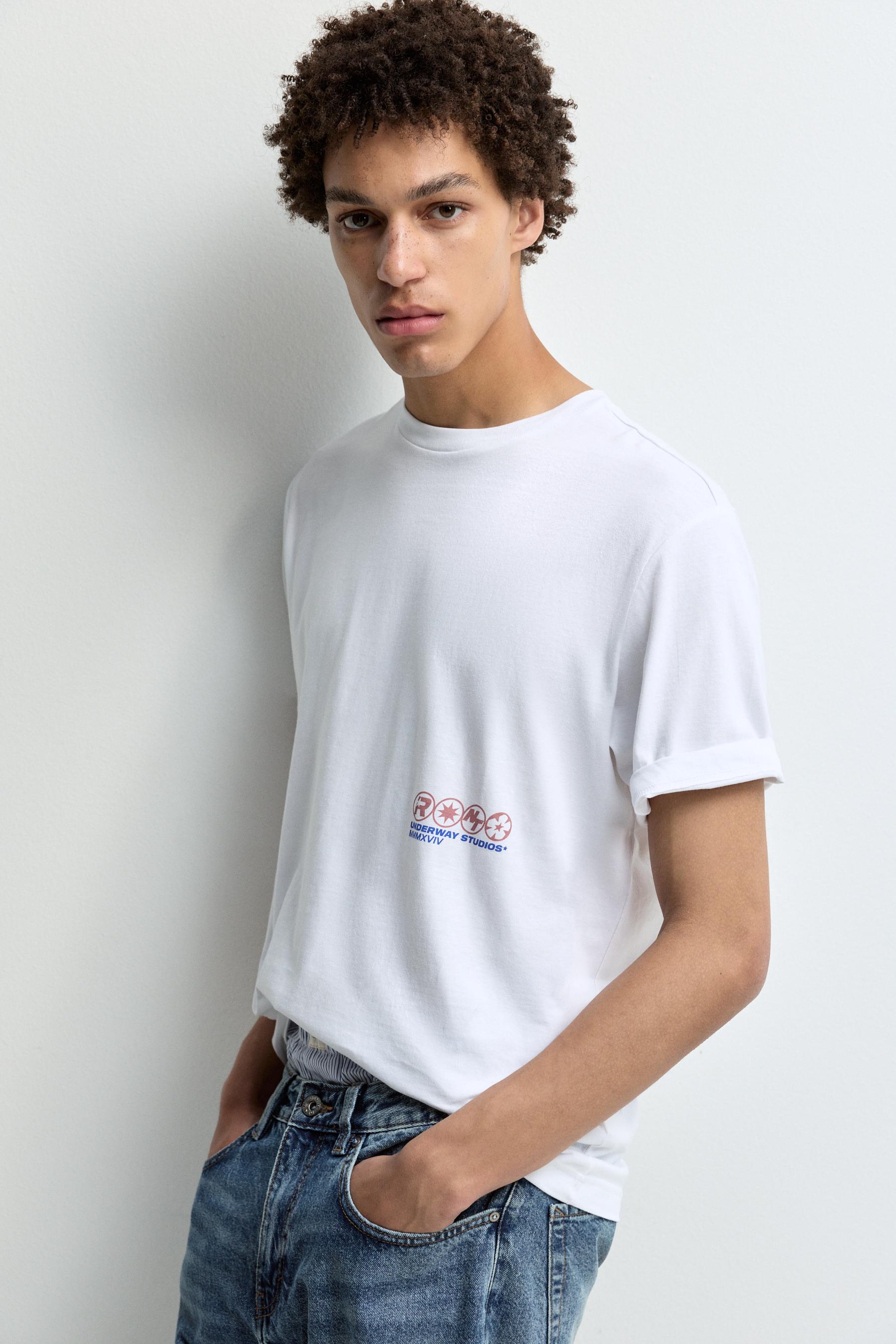 Printed T-shirt — OFF WHITE