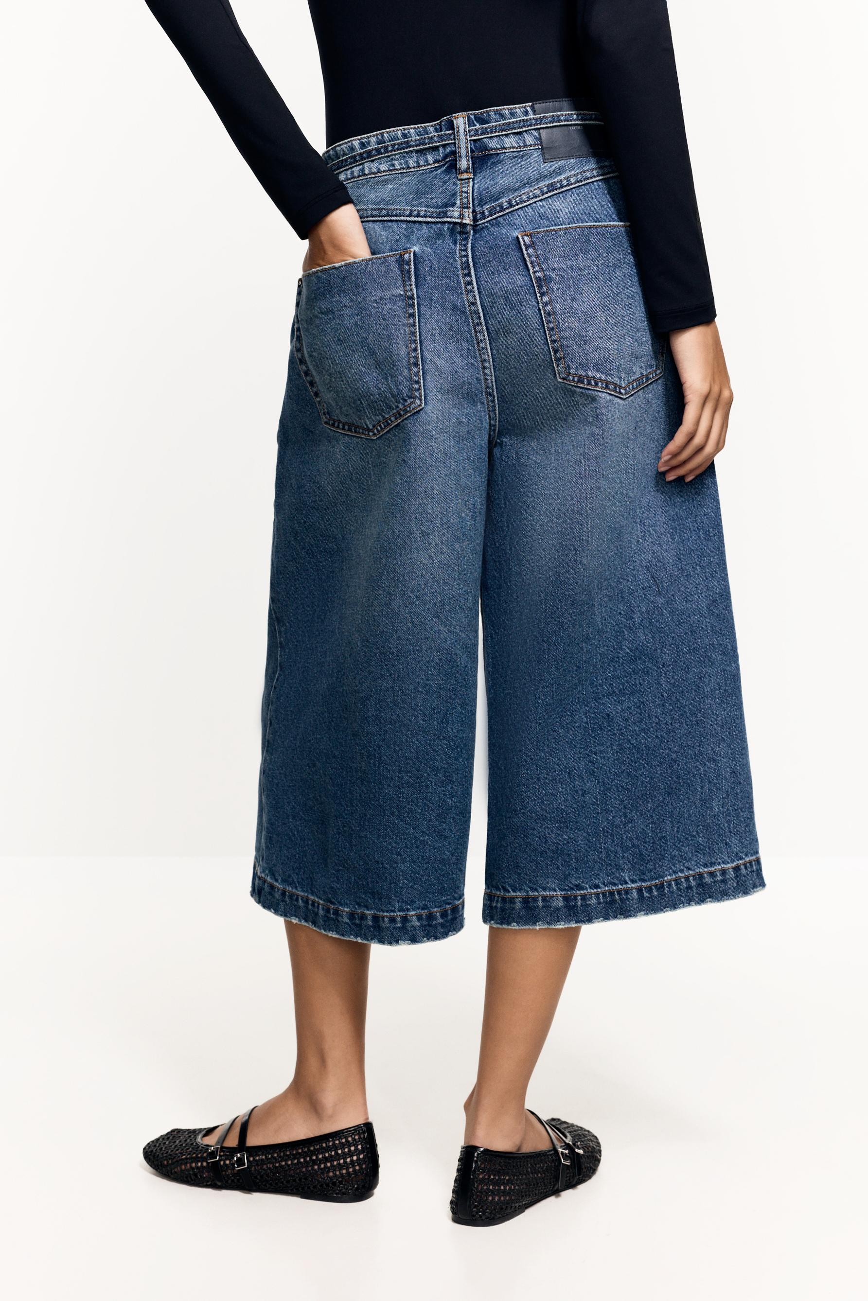 Denim Jorts — NAVY