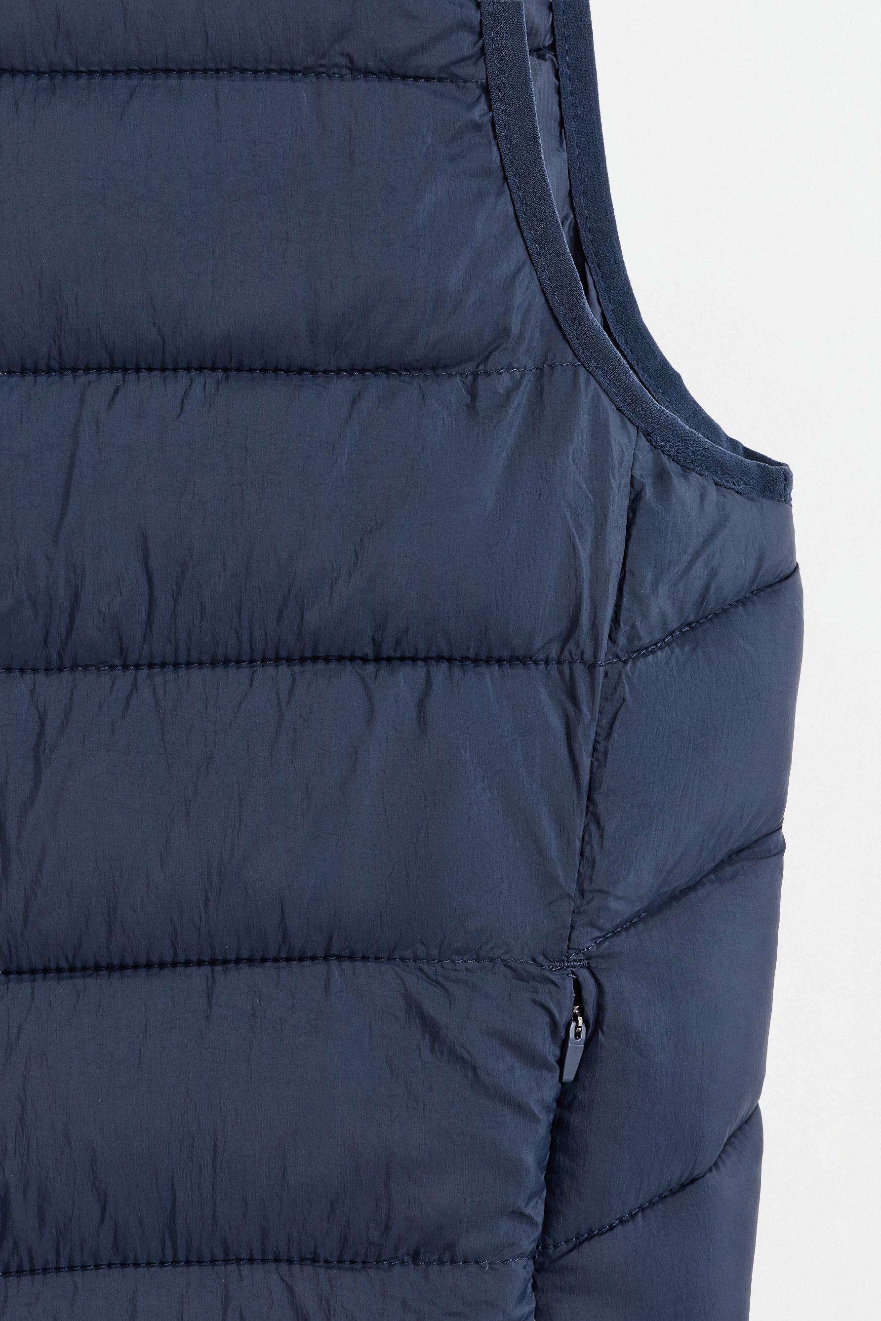 Lightweight quilted gilet — NAVY