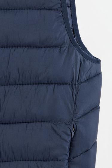 Lightweight quilted gilet — NAVY 7