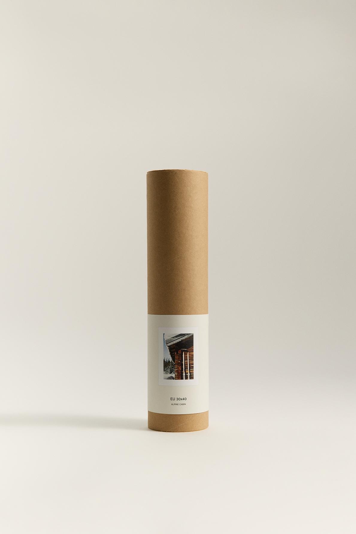 Póster cabaña de POSTERY (30 x 40 cm)