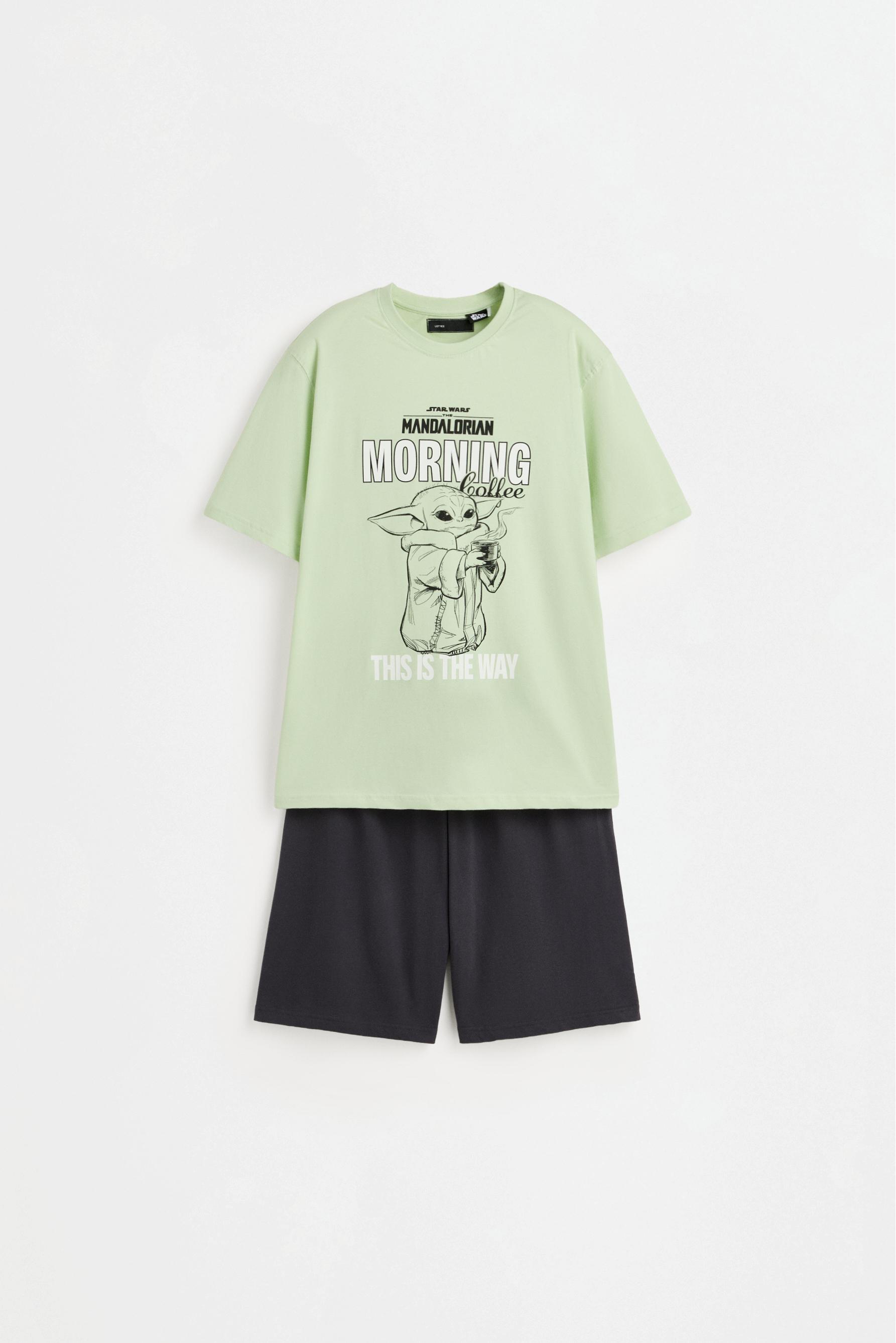 Mandalorian ©Disney short pyjamas — GREEN