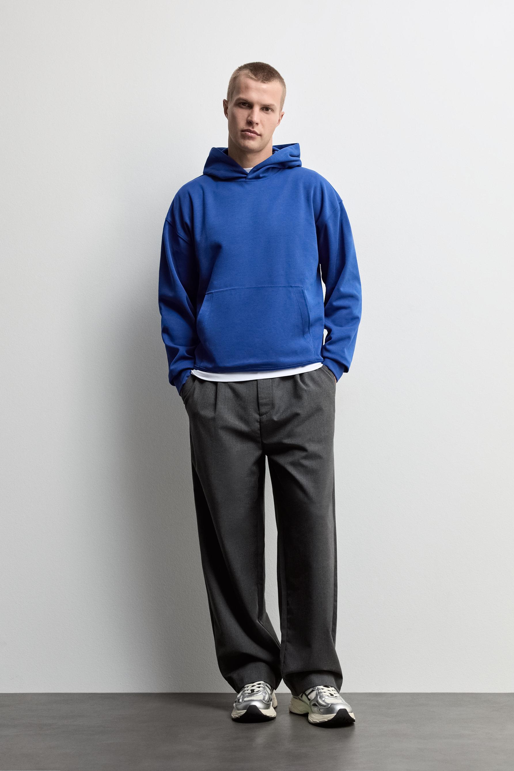 Interlock hoodie — COBALT GREY