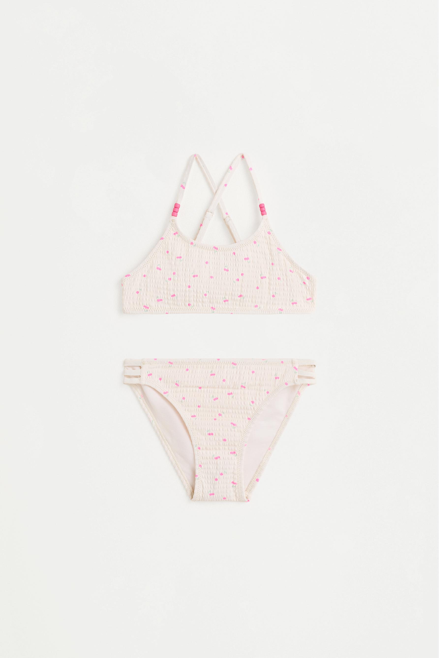 Cherry print bikini — ECRU