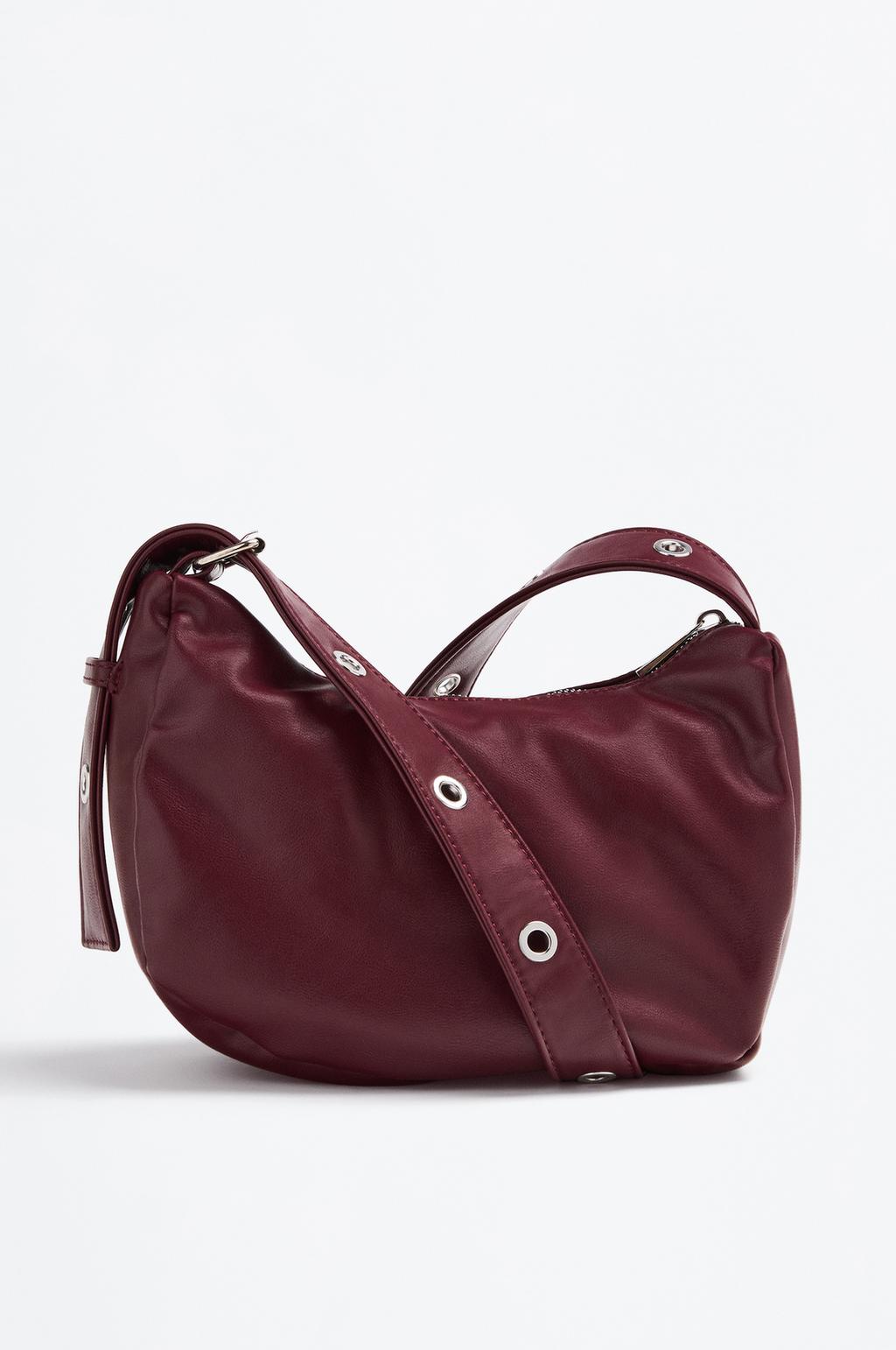 Studded shoulder bag
