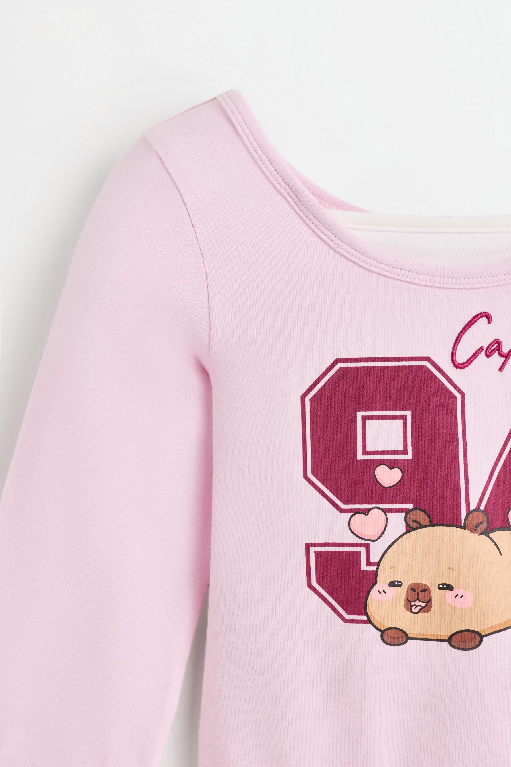 CAPYFUN© Capybara bodysuit — PINK