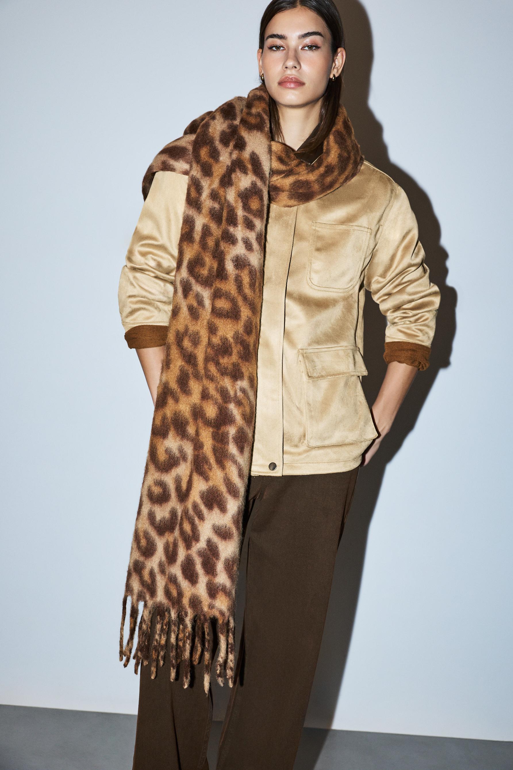 Pañuelo animal print