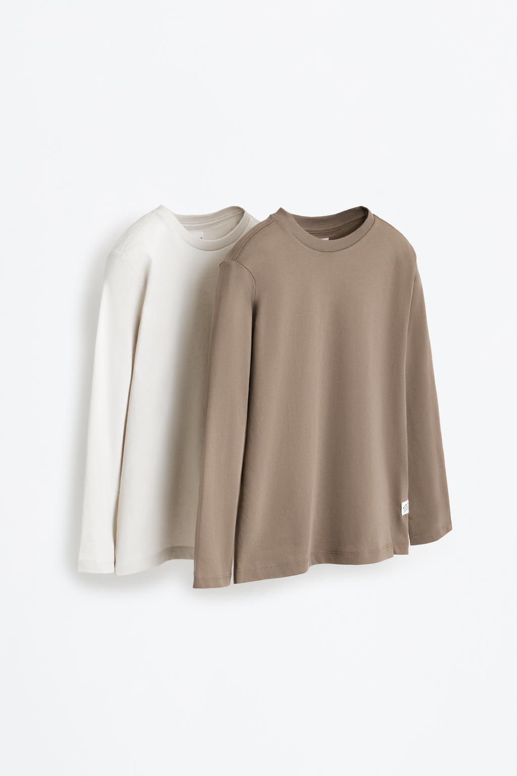 2-pack of plain T-shirts